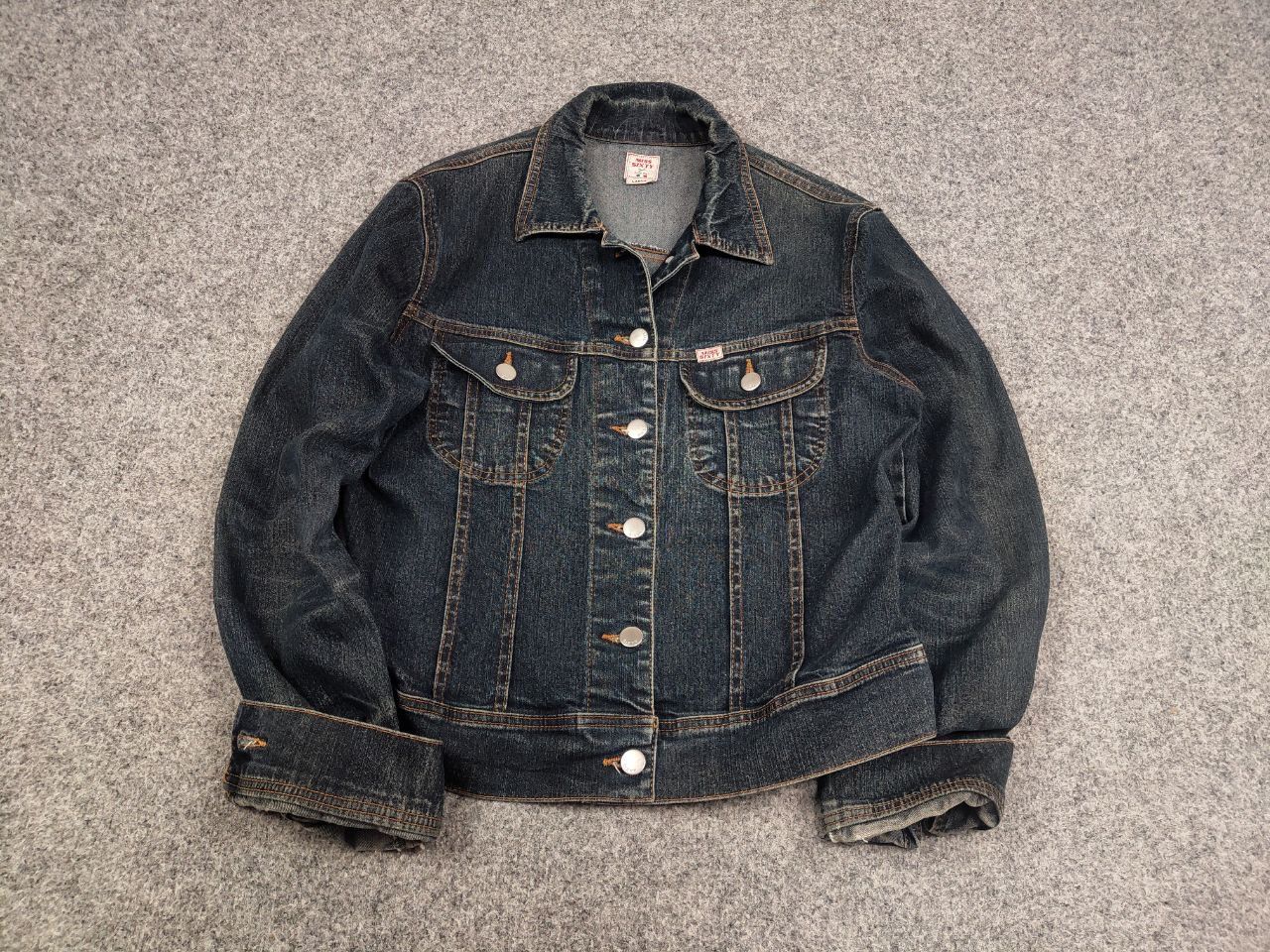 Miss Sixty Vintage Miss Sixty y2k Style Light Blue Denim Button Jacket Size L / US 10 / IT 46 - 2 Thumbnail