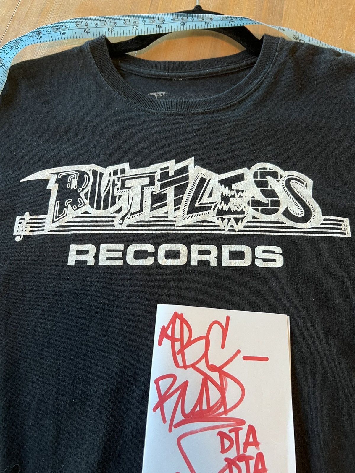 Rap Tees 2018 Ruthless Records Tee Black M Size US M / EU 48-50 / 2 - 2 Thumbnail