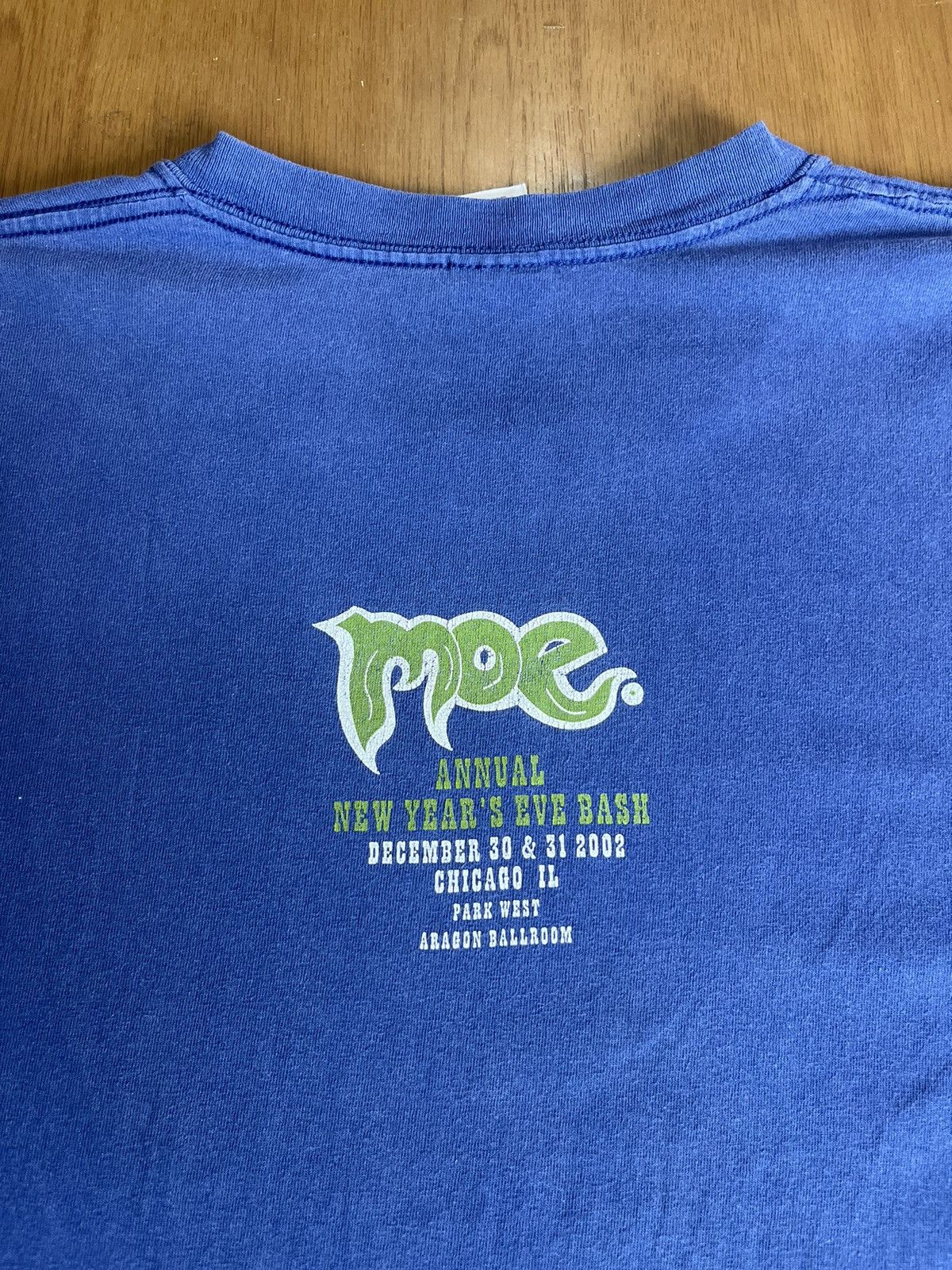 Band Tees Vintage MOE. Annual New Year’s Eve Bash 2002’s Tshirt Size US XXL / EU 58 / 5 - 9 Thumbnail