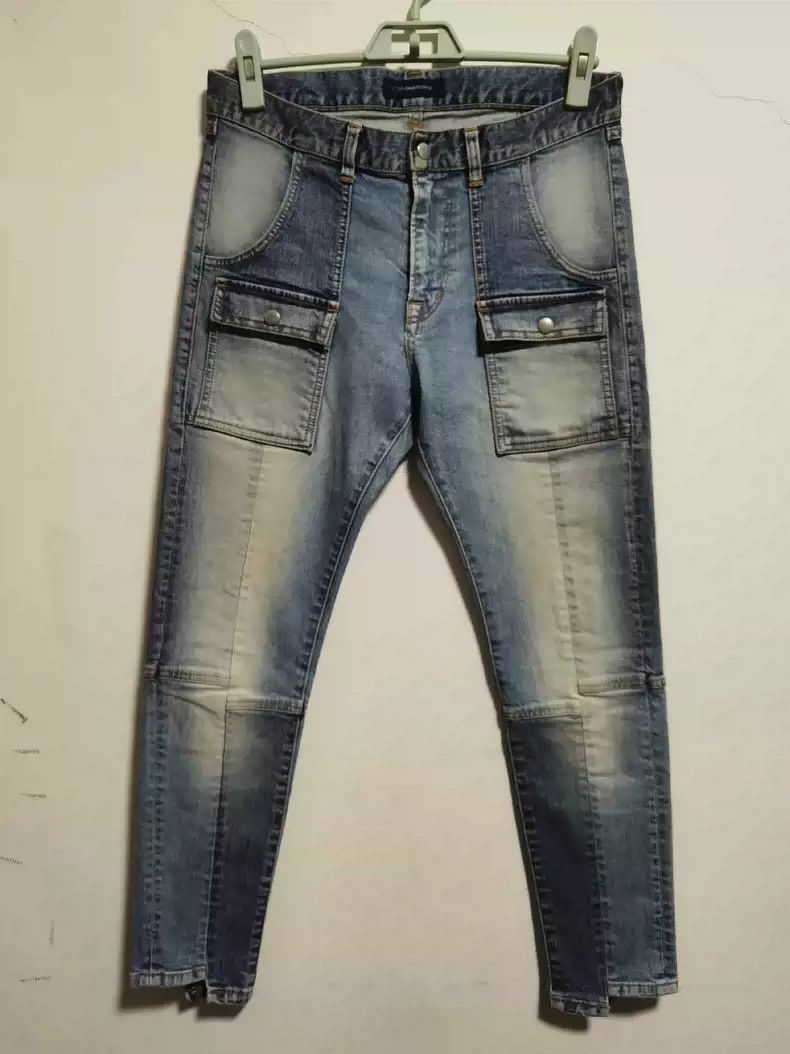Undercover john undercover Jeans patchwork Takahashi Shield reconstruc Size US 32 / EU 48 - 1 Thumbnail