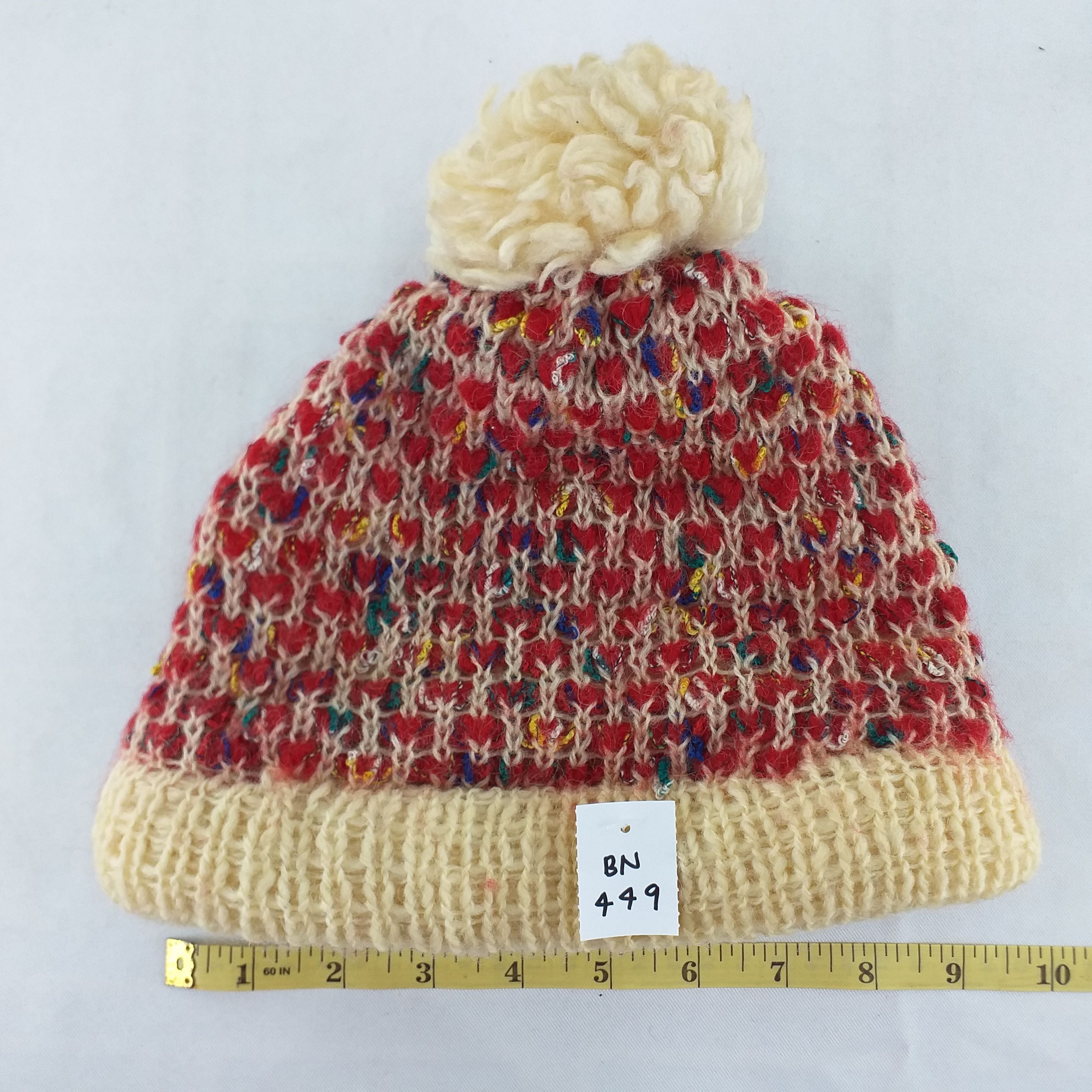Vintage Plain Snow Cap Hat Beanie -BN449 Size ONE SIZE - 4 Thumbnail