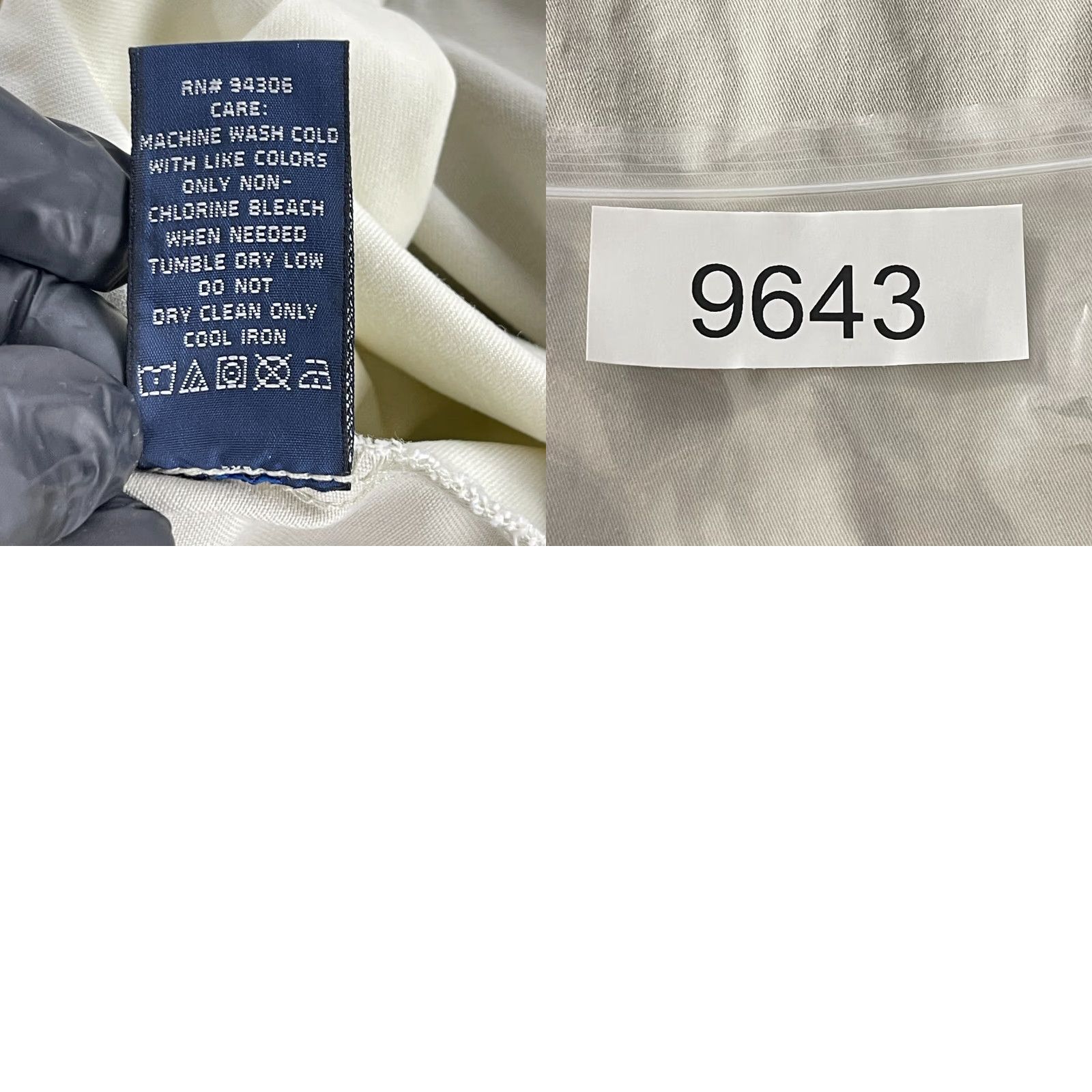 Ralph Lauren Ralph Lauren Pants Womens Size 12 Beige Straight Leg Cropped Mid-Rise Casual Size 34" / US 12 / IT 48 - 10 Thumbnail