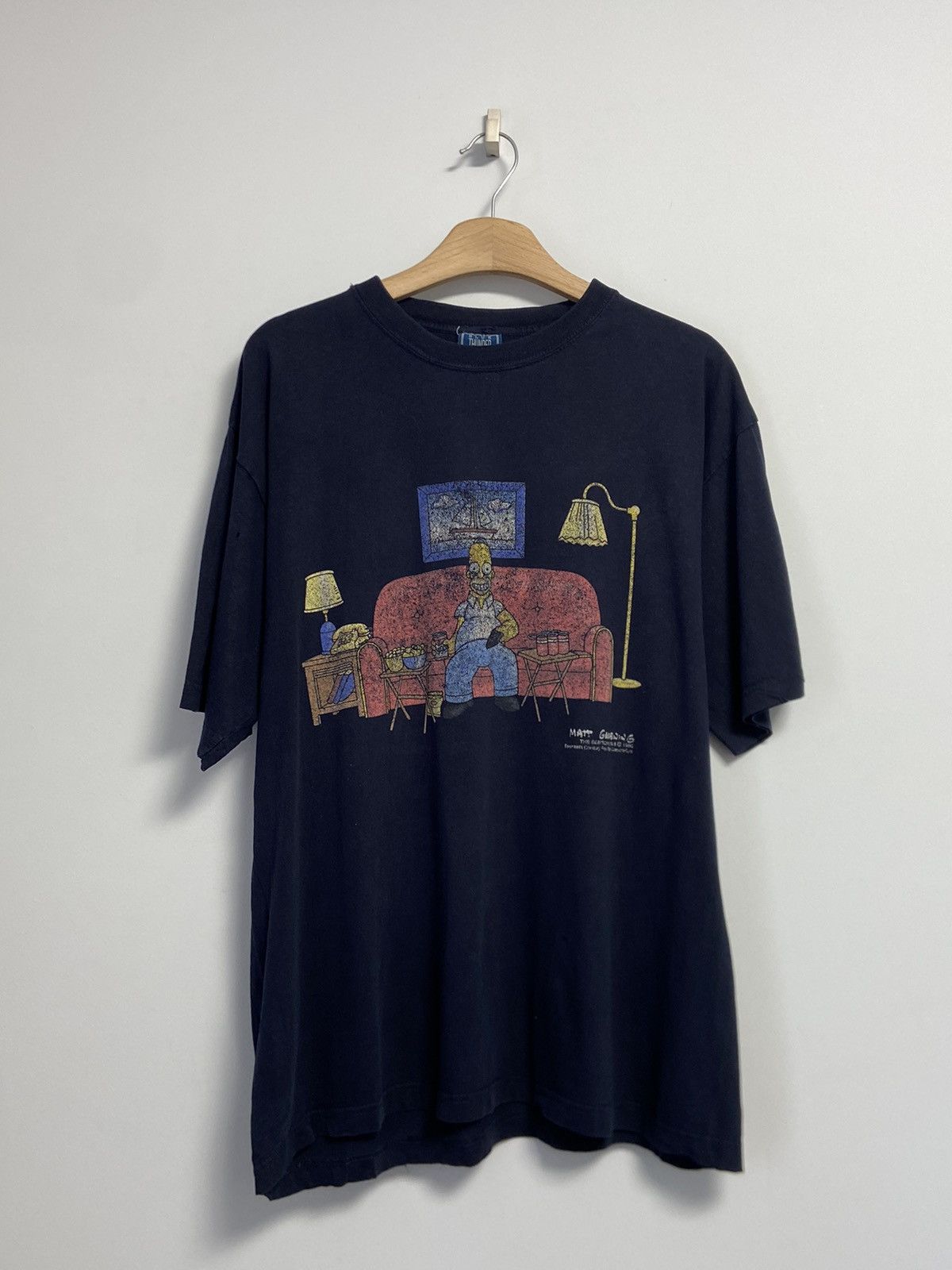 The Simpsons The Simpsons 1998 Vintage T-Shirt Size US XL / EU 56 / 4 - 1 Thumbnail
