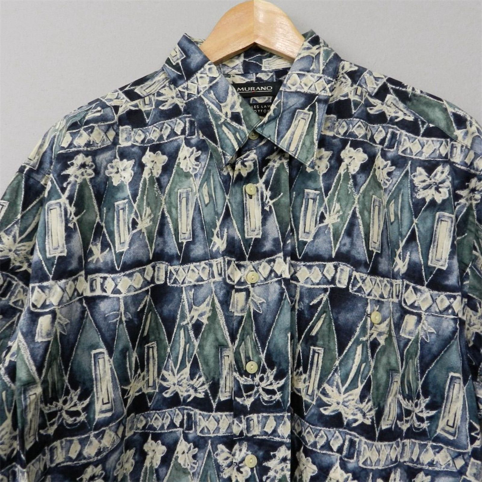 Vintage Vintage 90s Murano Hawaiian Shirt Size L 60 Singles Lawn Size US L / EU 52-54 / 3 - 12 Thumbnail
