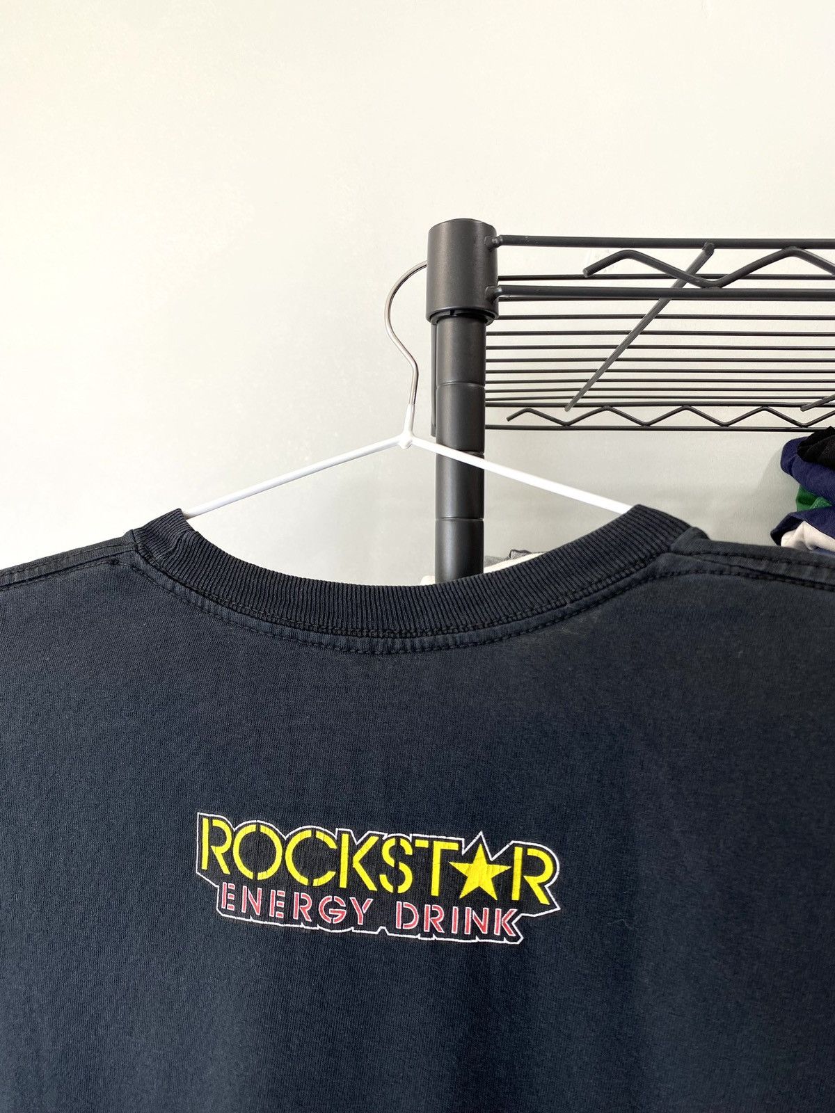 Red Bull Vintage Rockstar Energy Drink Racing T Shirt Monster Energy Size US XL / EU 56 / 4 - 8 Thumbnail