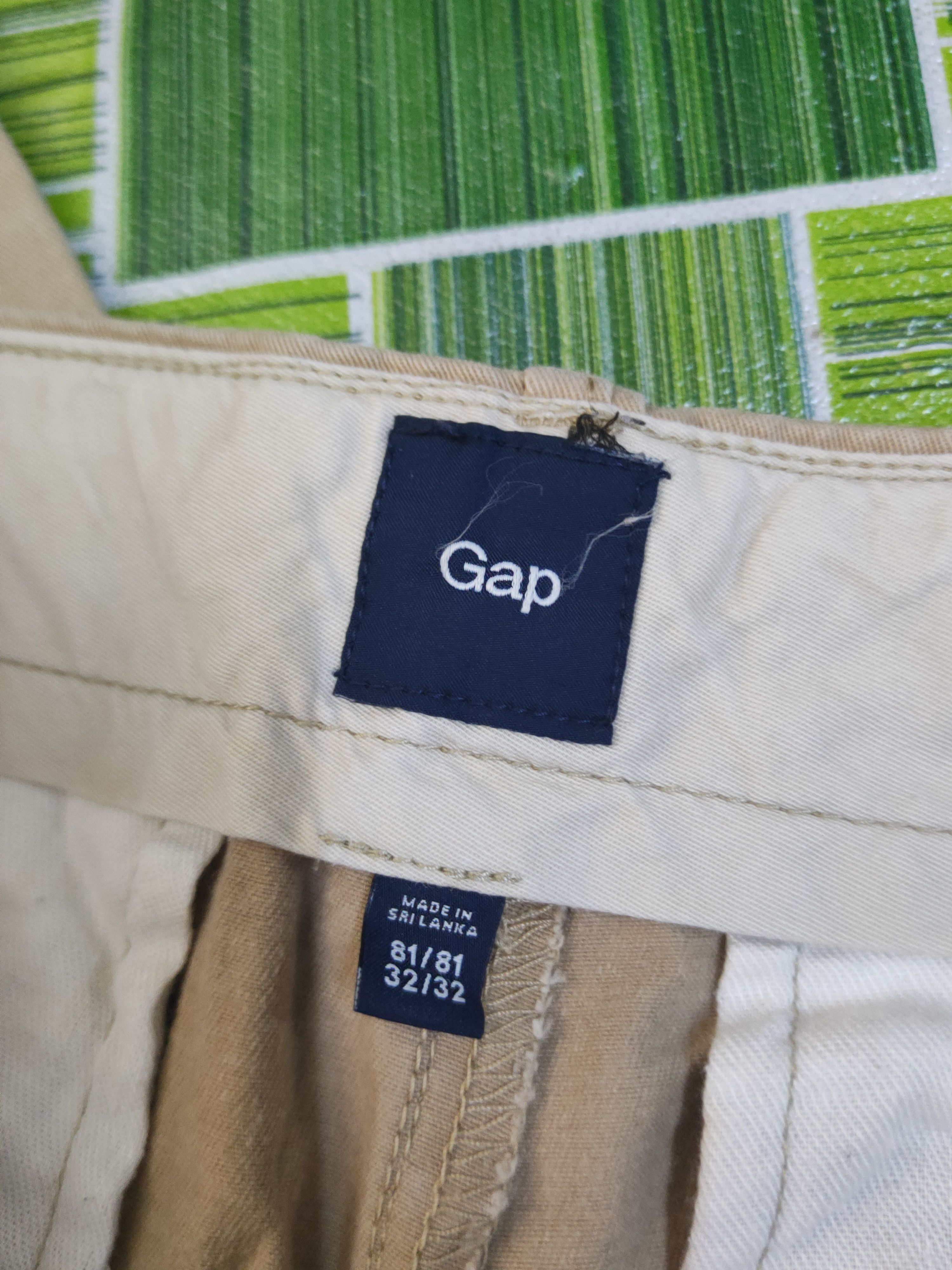 Japanese Brand DL Gap Beige Multipocket Tactical Cargo Pants #1581 Size US 32 / EU 48 - 14 Thumbnail