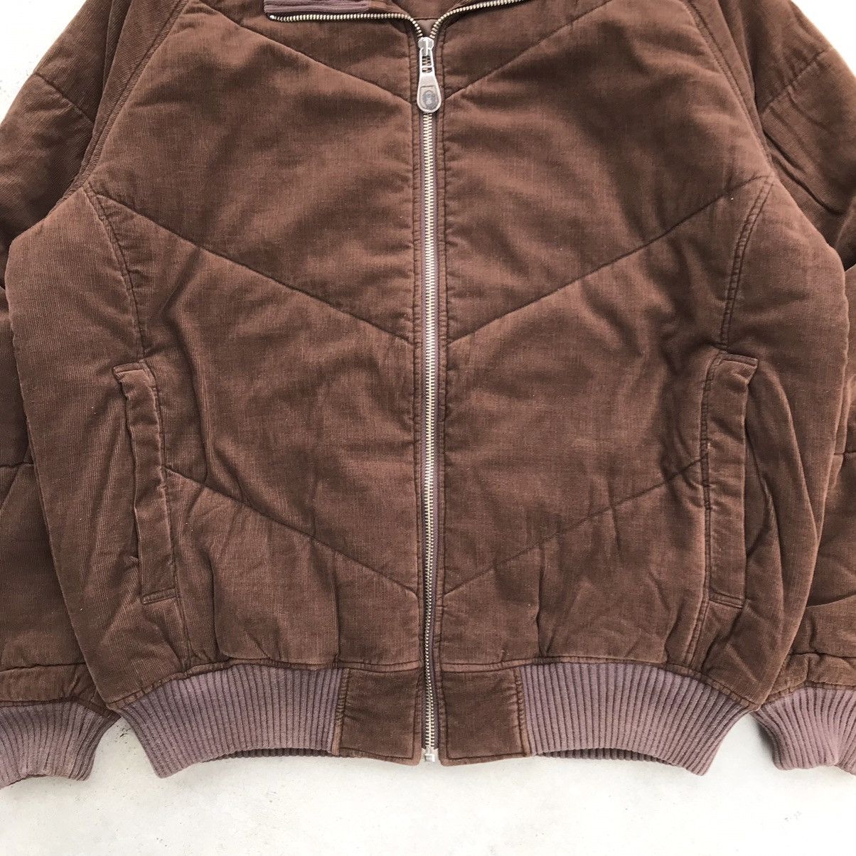 Coleman 2000's Coleman Outdoor Brown Corduroy Bomber Jacket Size US M / EU 48-50 / 2 - 4 Thumbnail