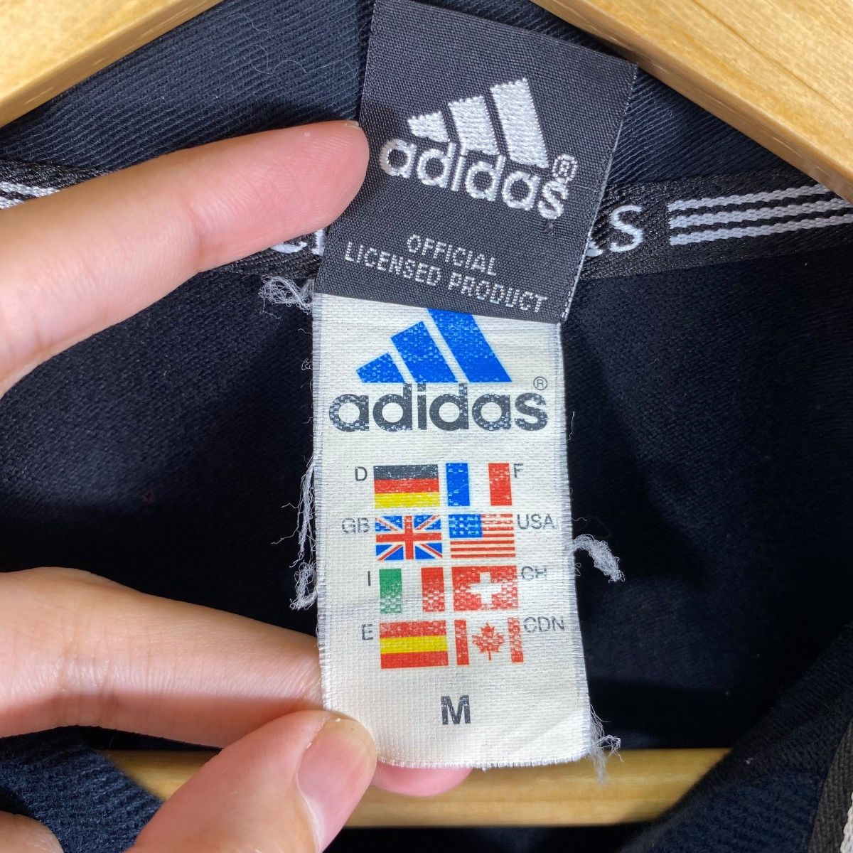 Adidas × All Blacks × Vintage Vintage 00's ADIDAS ALL BLACK New Zealand Logo Polo Rugby Size US M / EU 48-50 / 2 - 7 Thumbnail