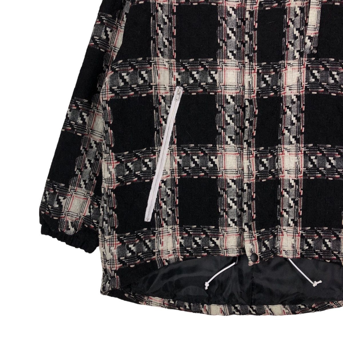 Japanese Brand 📌VINTAGE BIKER JACKET KBF JAPAN TARTAN DESIGN CHECK Size US M / EU 48-50 / 2 - 10 Thumbnail