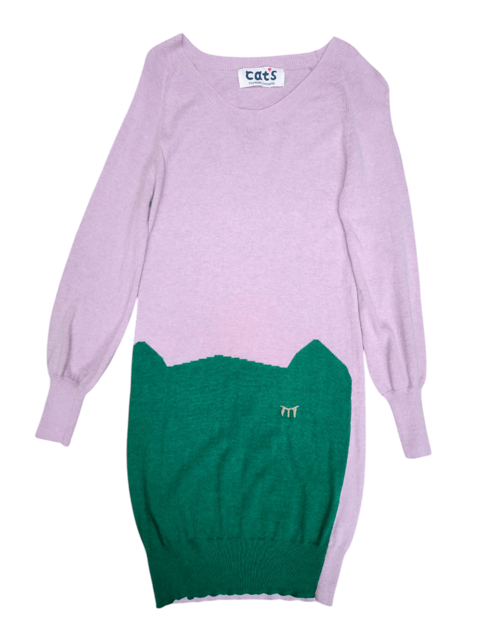 Issey Miyake × Japanese Brand × Tsumori Chisato Mini Dresses Knitted Cats Tsumori Chisato Size XS / US 0-2 / IT 36-38 - 3 Thumbnail