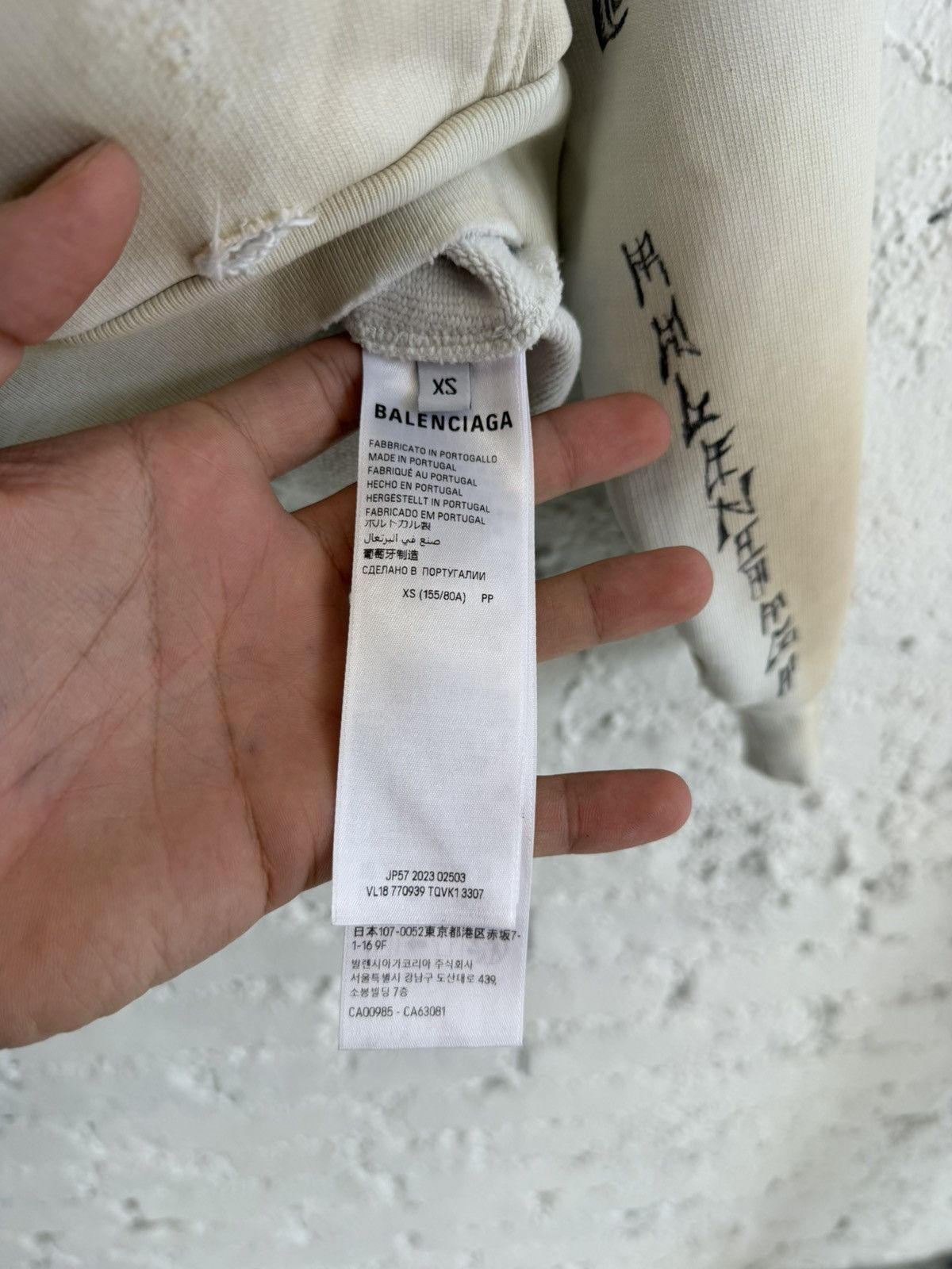 Balenciaga BALENCIAGA ‘TATTOO’ ZIP Size US XS / EU 42 / 0 - 5 Thumbnail