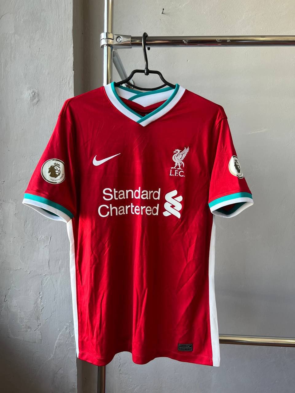 Nike 2020/21 FC LIVERPOOL HOME SOCCER JERSEY FOOTBALL SHIRT NIKE Size US M / EU 48-50 / 2 - 2 Thumbnail