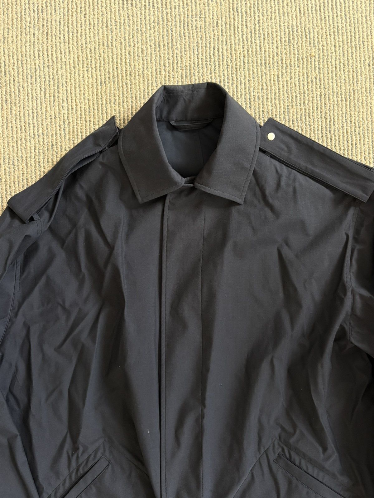 E. Tautz Waterproof Navy Car Coat Size US S / EU 44-46 / 1 - 3 Thumbnail