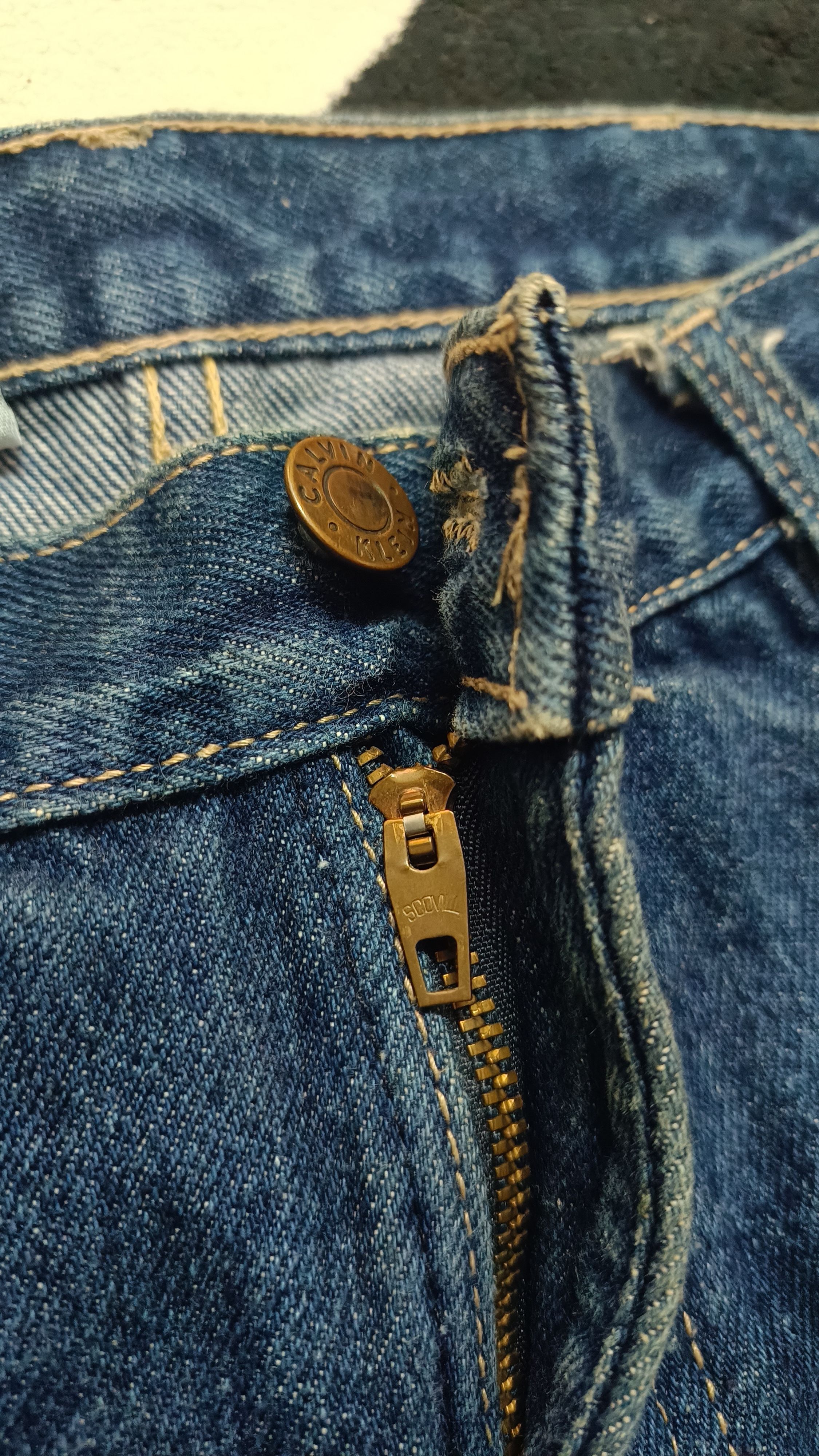 Calvin Klein 🔥🔥 Rare Vintage 80s Calvin Klein Jeans Size US 32 / EU 48 - 4 Thumbnail
