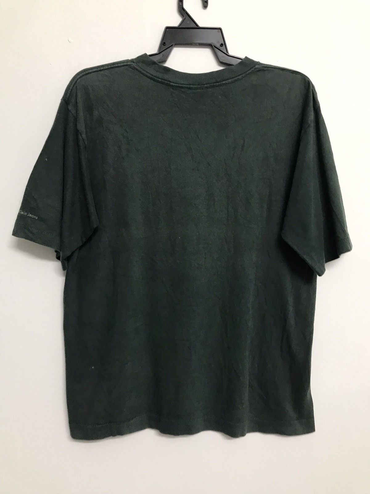 Calvin Klein × Vintage Vintage CK Jeans Big Logo Tee Size US M / EU 48-50 / 2 - 8 Thumbnail