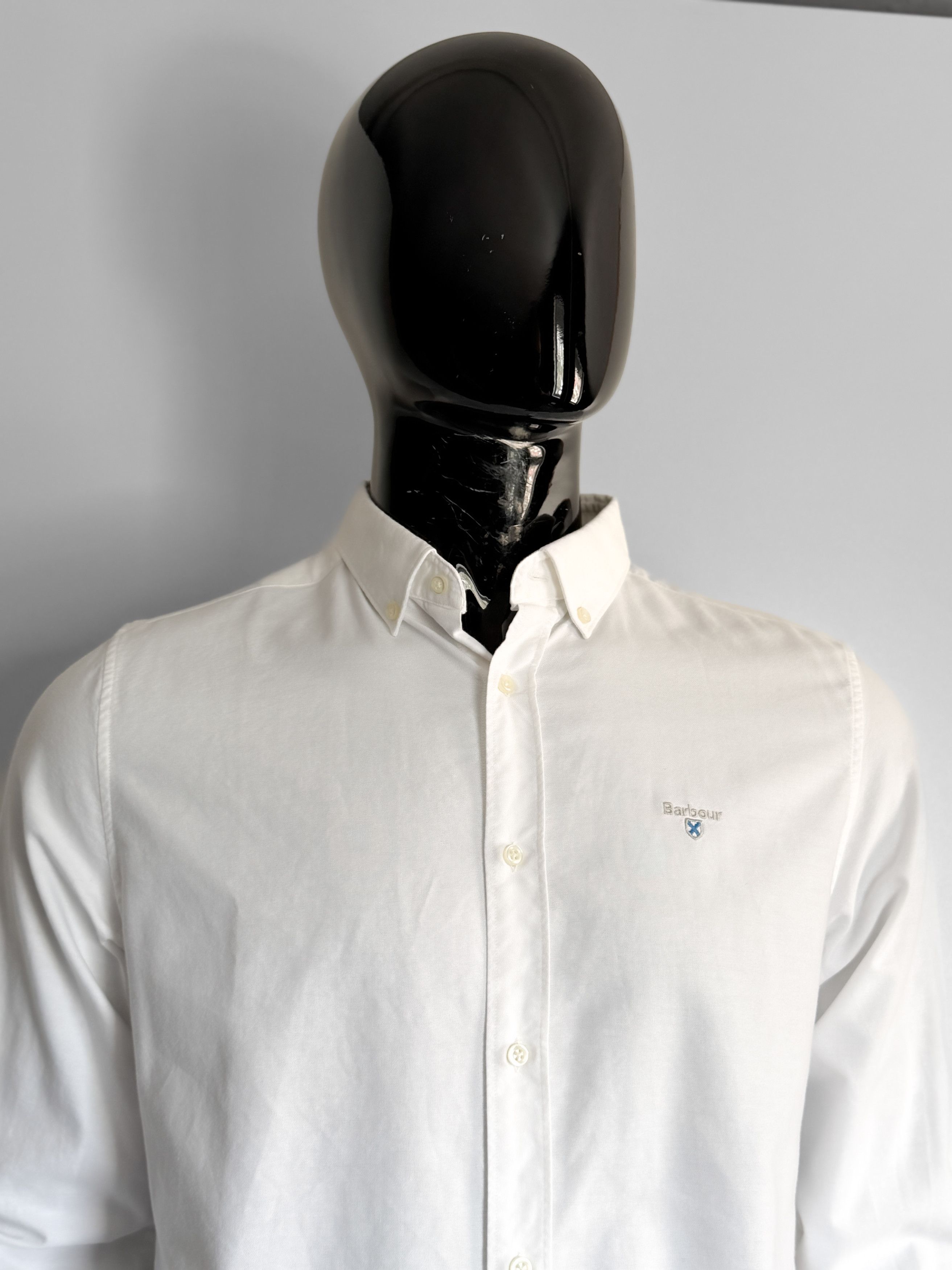 Barbour BARBOUR Oxford Tailored Fit Men’s Shirt Size US M / EU 48-50 / 2 - 5 Thumbnail