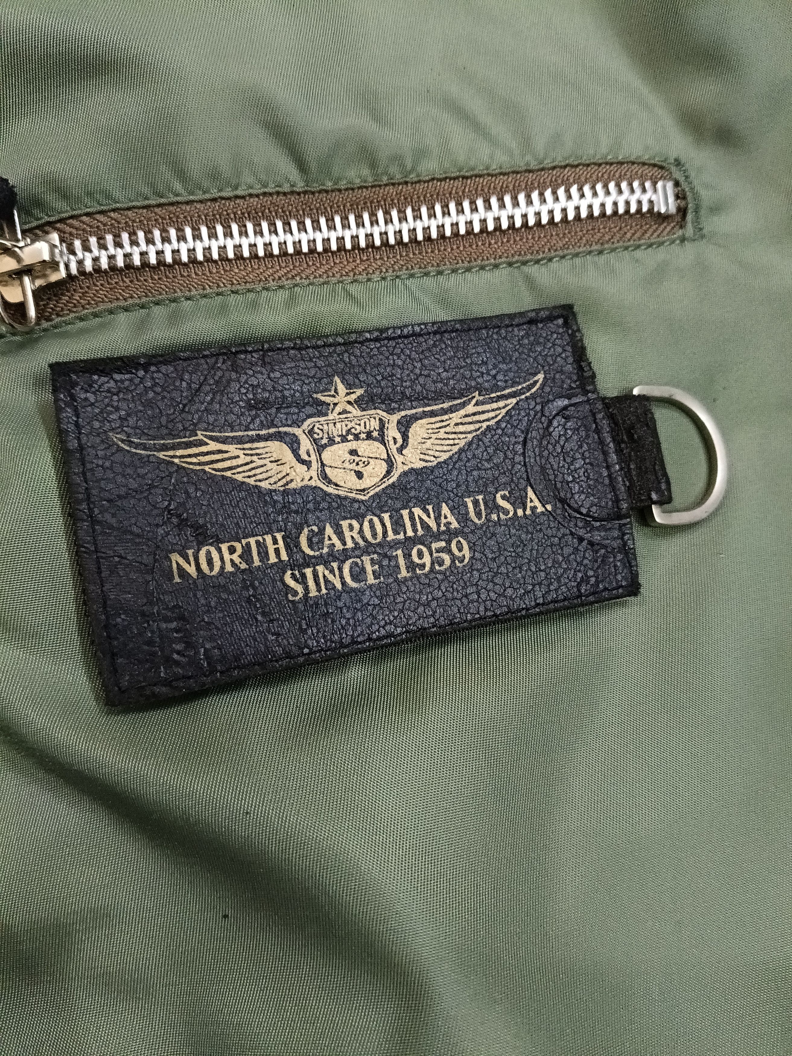 The Simpsons Simpson North Carolina Bomber Jacket Size US L / EU 52-54 / 3 - 3 Thumbnail