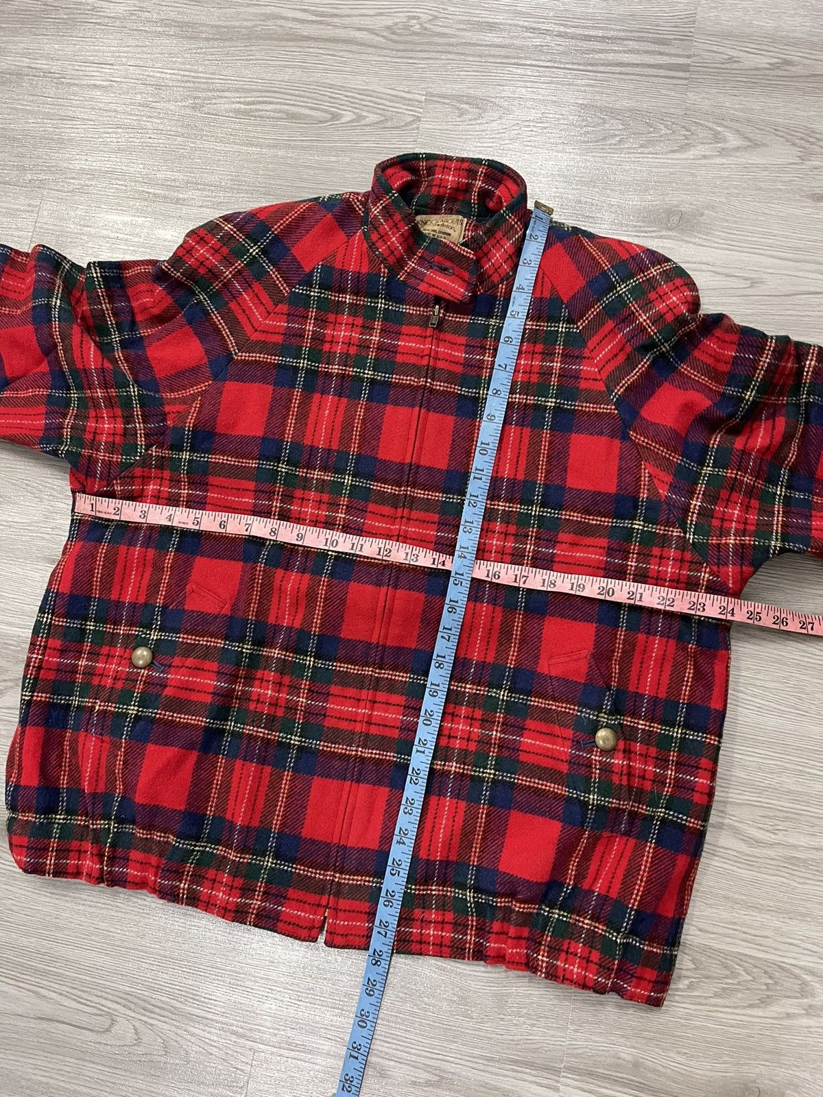 Pendleton × Vintage Vintage Pendleton Plaid Wool Jacket Size US L / EU 52-54 / 3 - 10 Thumbnail