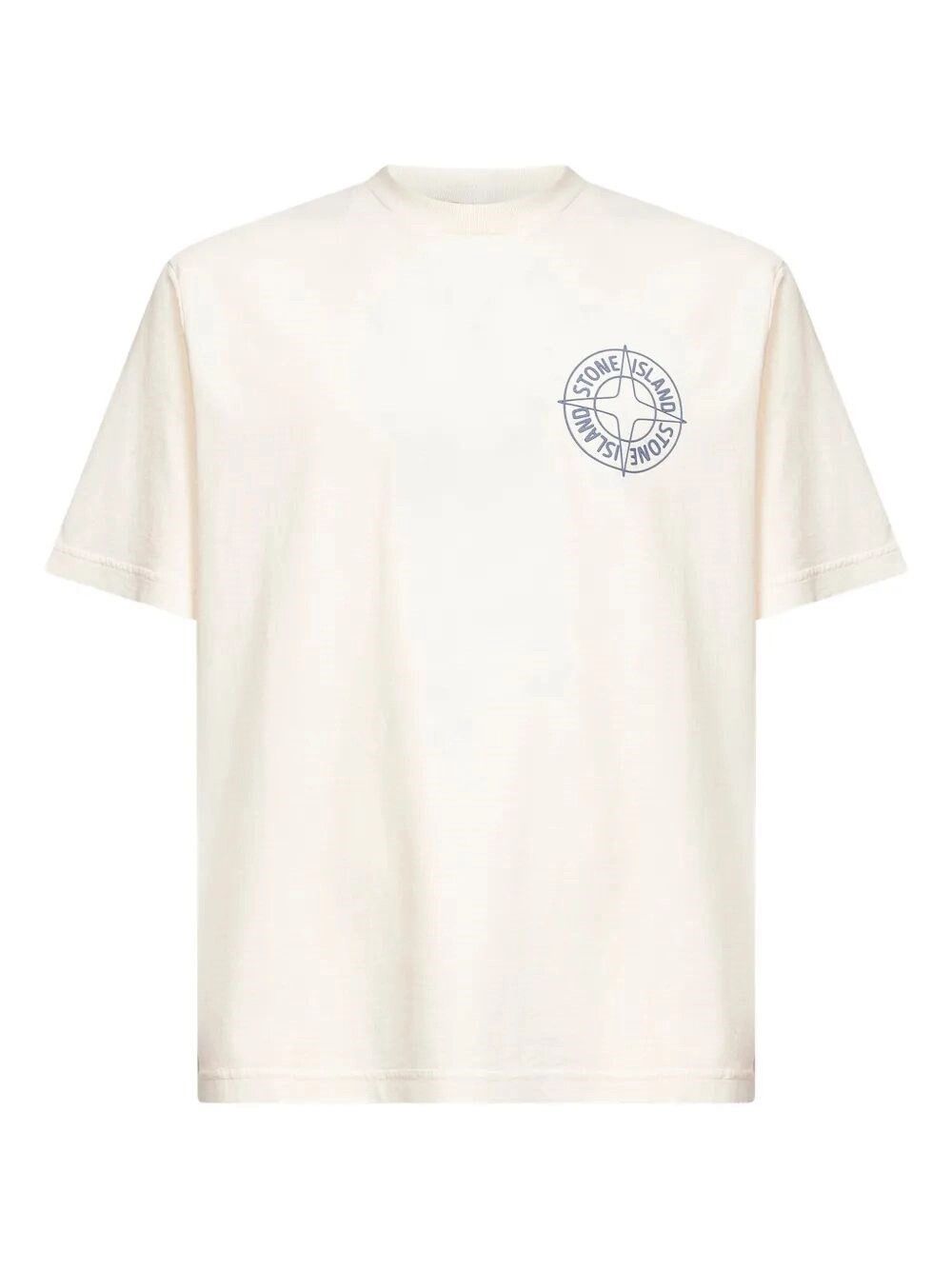 Stone Island 60/2 Cotton Jersey Garment Dyed T-Shirt Size US XL / EU 56 / 4 - 1 Thumbnail