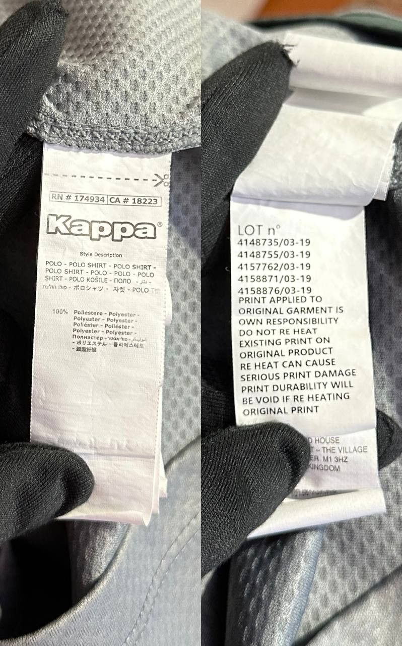 Kappa Leeds United 100 Year football Jersey polo 2019 2020 Kappa Size US M / EU 48-50 / 2 - 10 Thumbnail