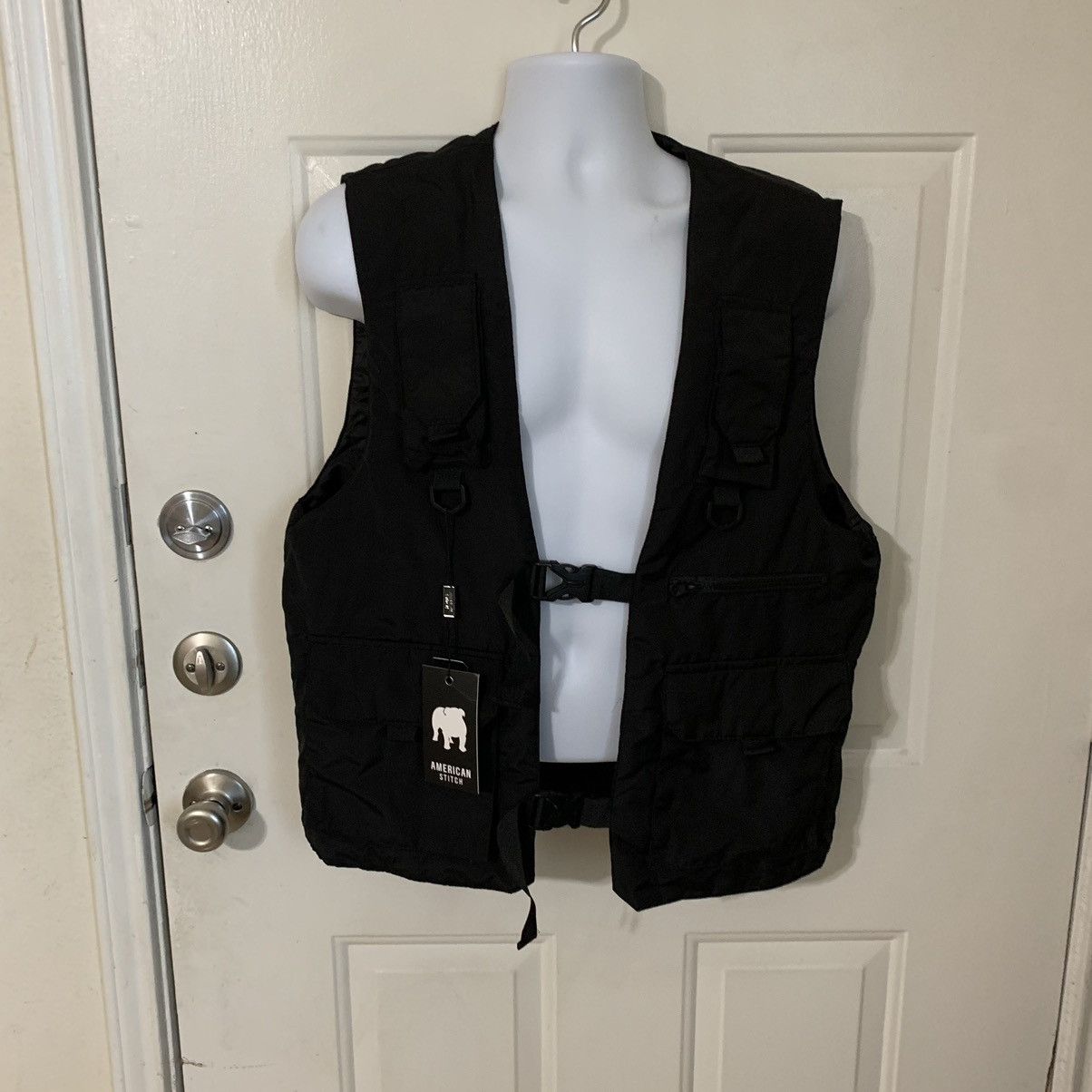 American Stitch Military Dbl Buckle Vest nwt Size US XL / EU 56 / 4 - 2 Thumbnail