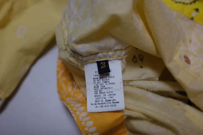 Kapital Kapital Cashew flower shirt jacket Size US L / EU 52-54 / 3 - 7 Thumbnail