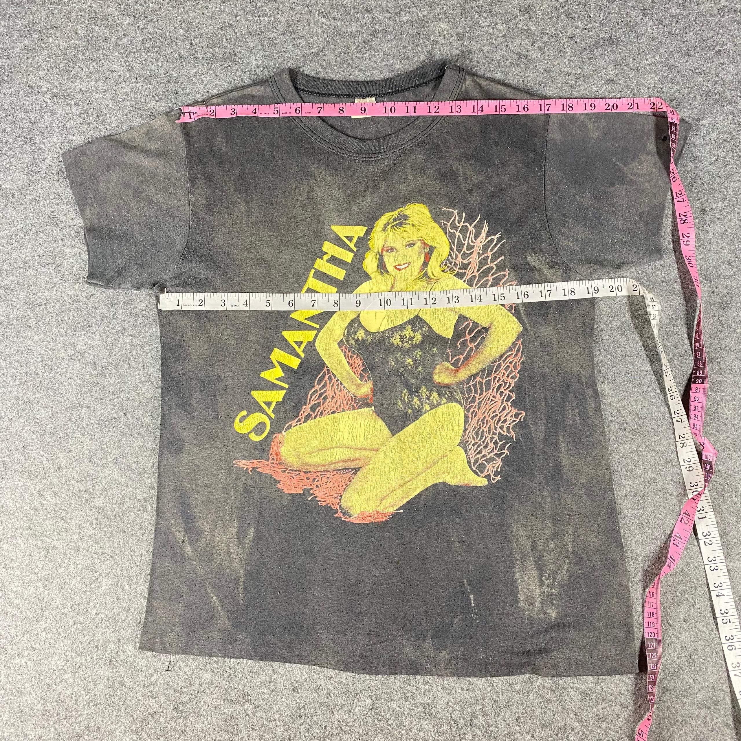 Band Tees Vintage 80s Samantha Band Tshirt Size US M / EU 48-50 / 2 - 7 Thumbnail