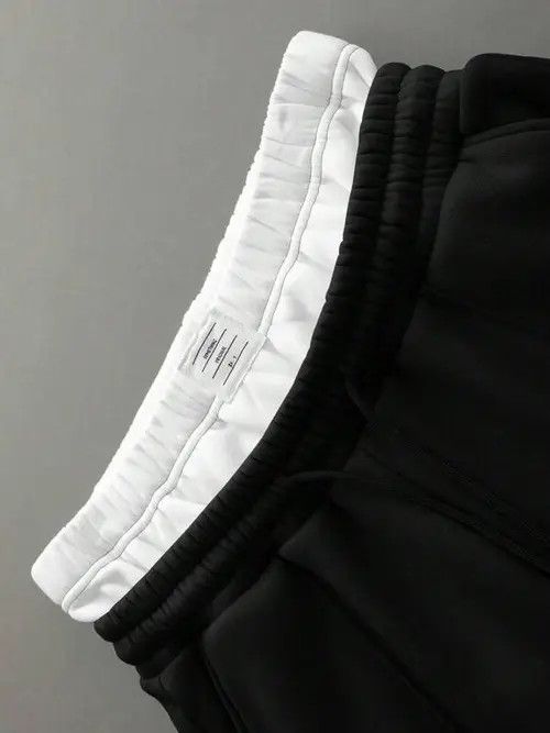 Japanese Brand Double drawstring baggy drip drill sweatpants Size US 32 / EU 48 - 4 Thumbnail
