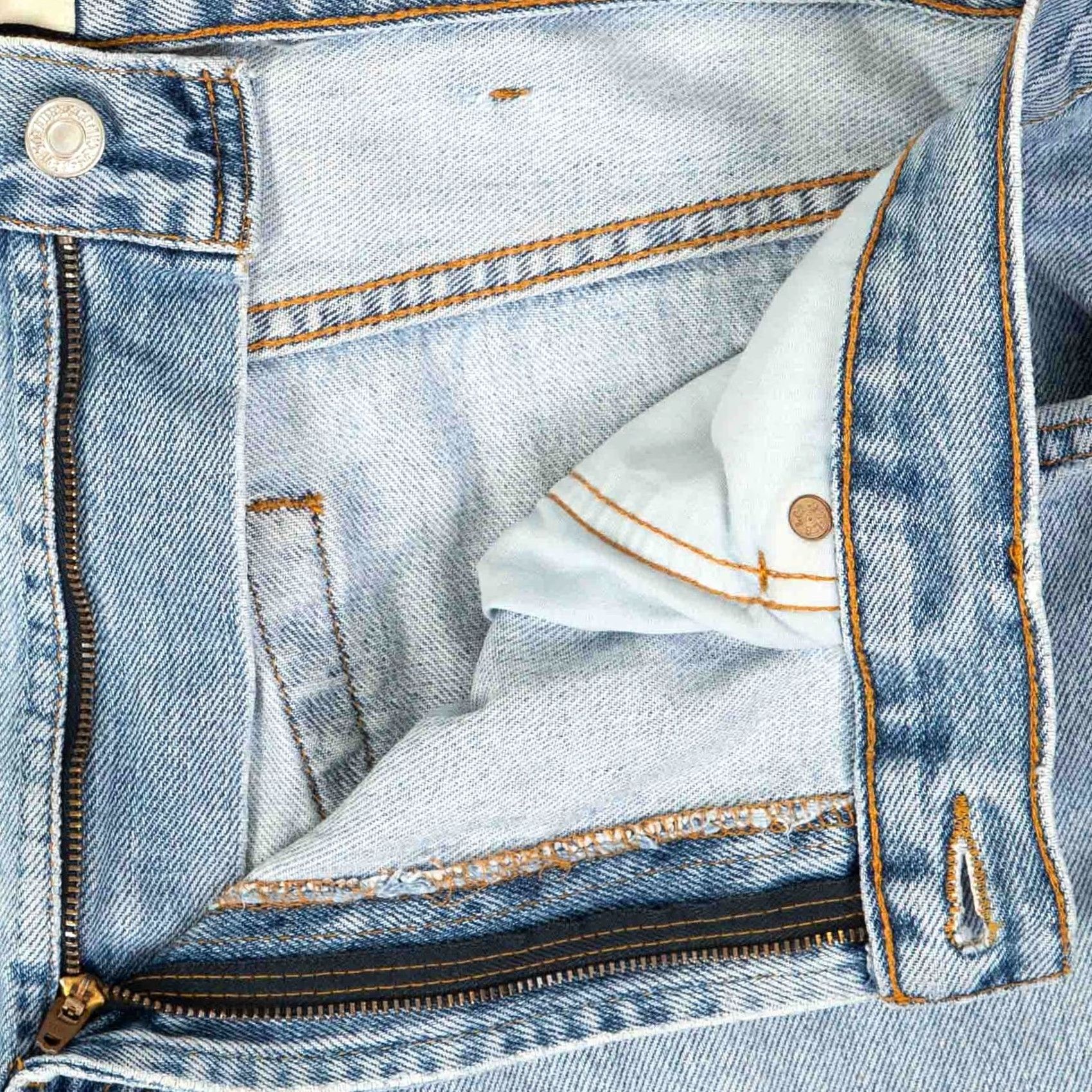 Levi's VINTAGE Levi's 505 Straight Fit Painter Jeans Mens Light Blue Denim Size US 36 / EU 52 - 6 Thumbnail