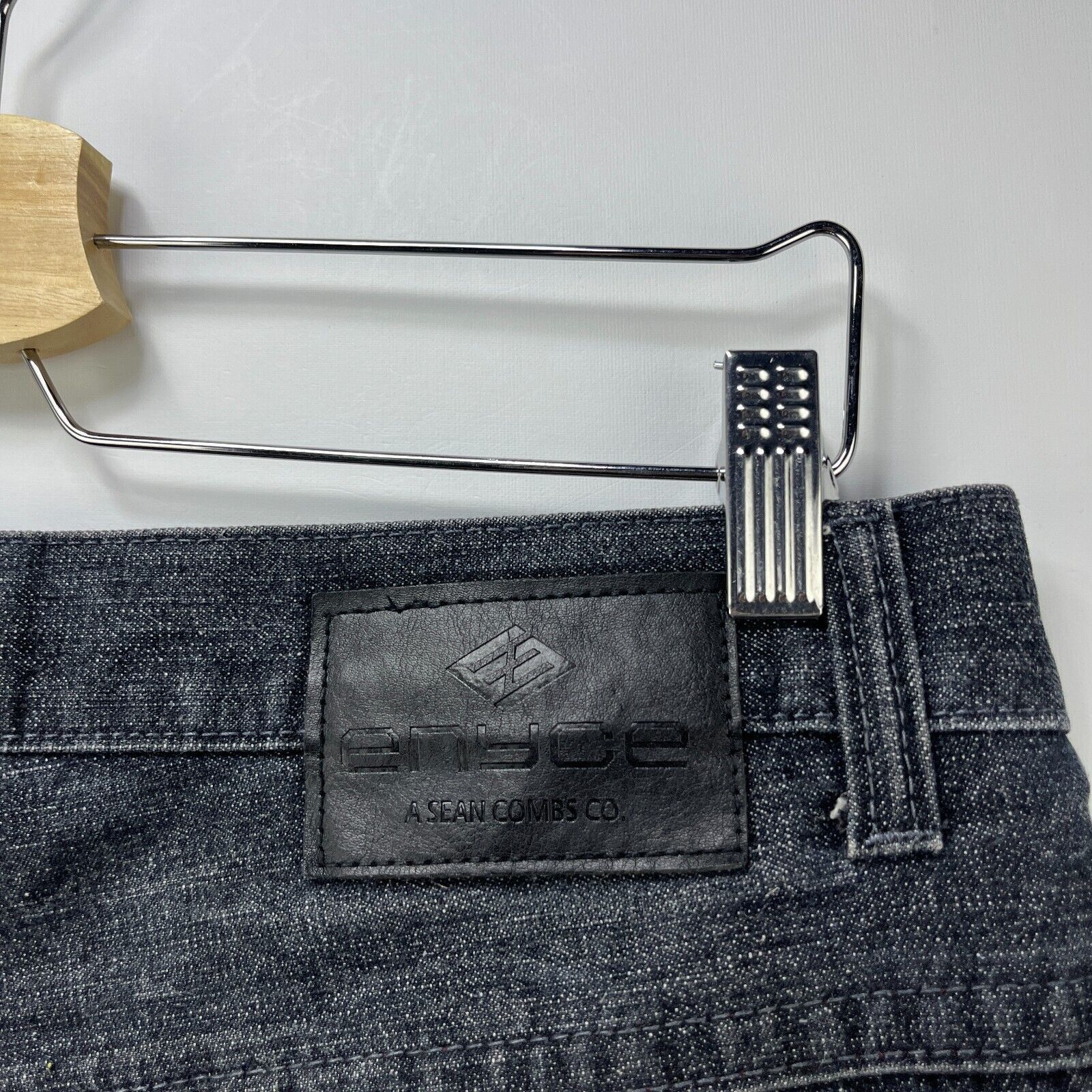 Enyce × Vintage Vintage Y2K ENYCE Sean Combs Sean John Jorts 36 Baggy Wide Size US 36 / EU 52 - 4 Thumbnail