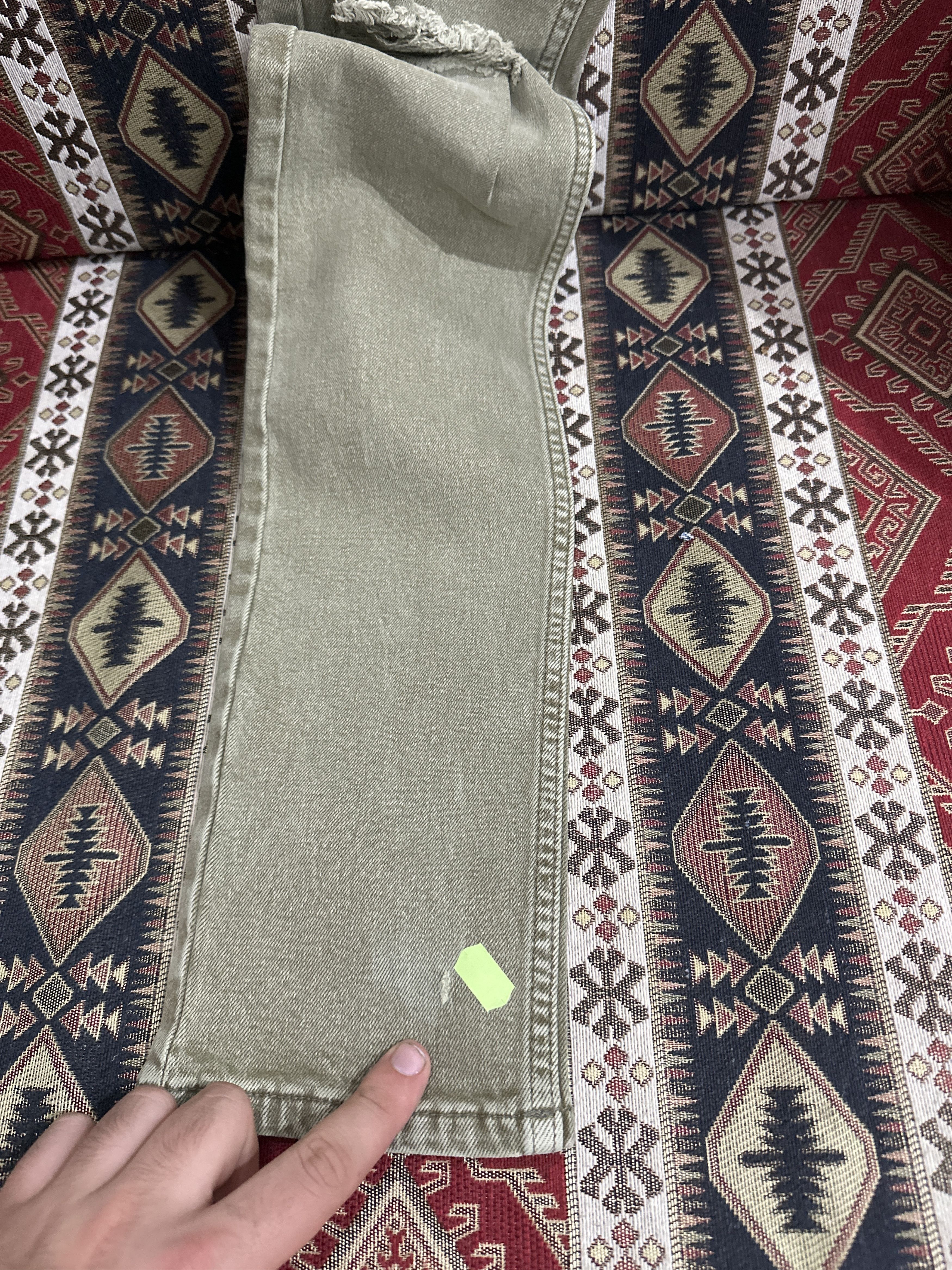 Ksubi Ksubi Van Vinkle Outback Jeans Size 30 Green Size US 30 / EU 46 - 8 Thumbnail