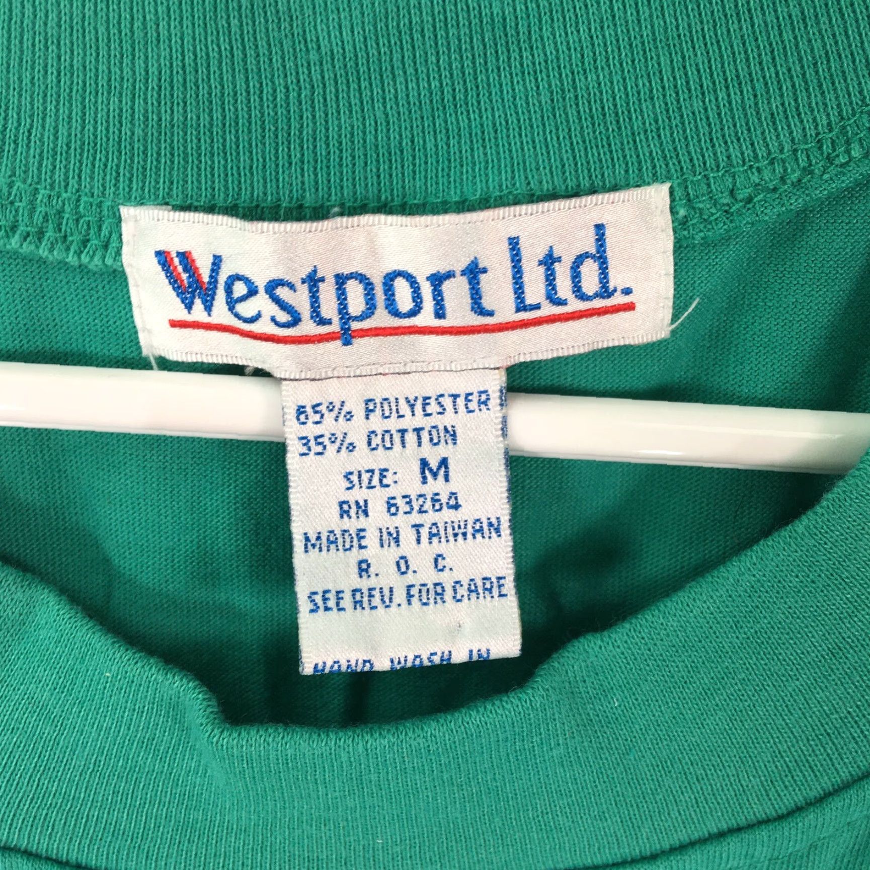 Vintage Westport Ltd Womens Blouse Tank Crew Neck Sleeveless Teal Size M Casual/Basic Clothing Size M / US 6-8 / IT 42-44 - 3 Thumbnail