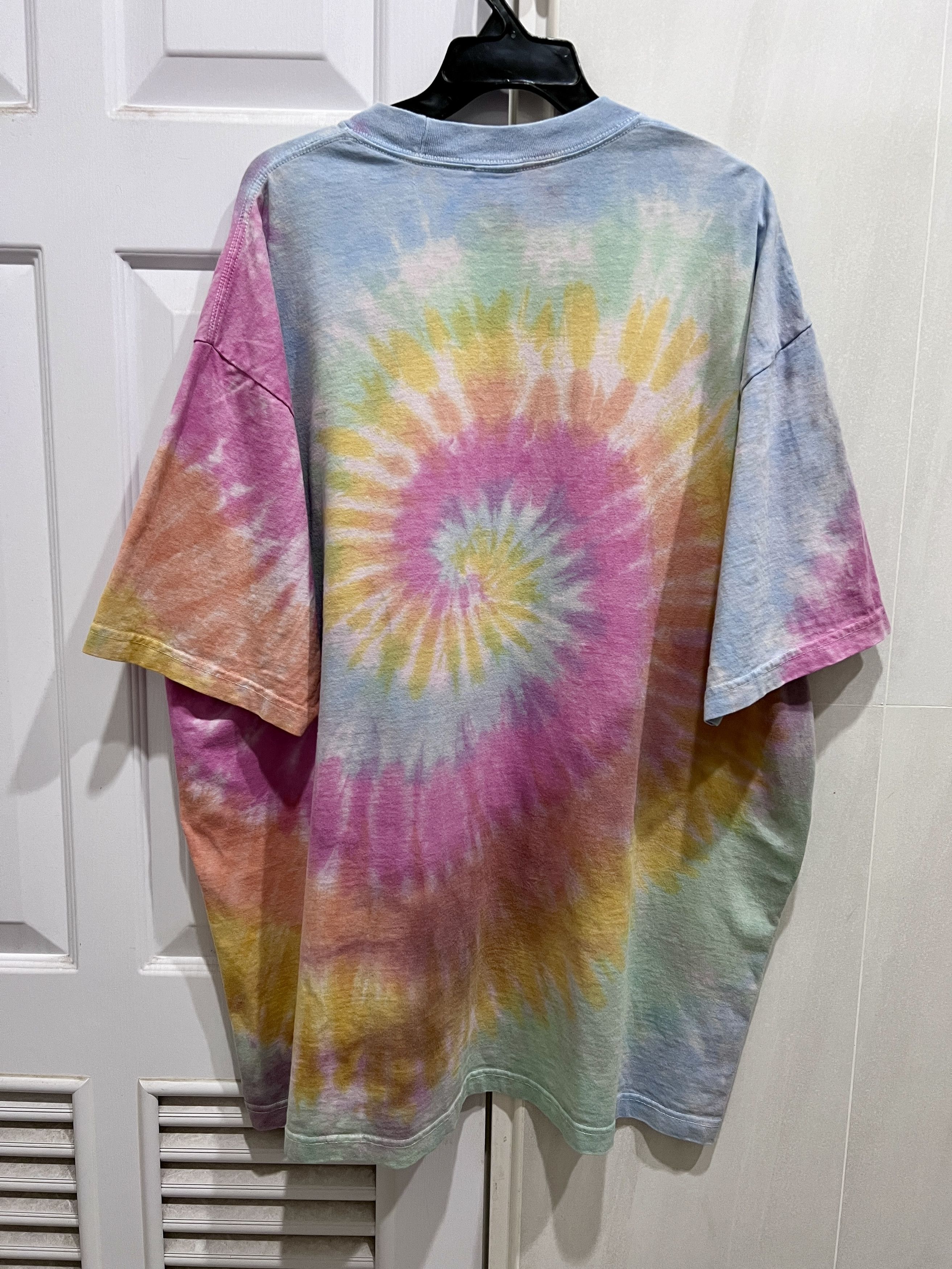 Other Dancing Spiral Tie Dye Tee 2XL Oversized Psychedelic Size US XXL / EU 58 / 5 - 3 Thumbnail