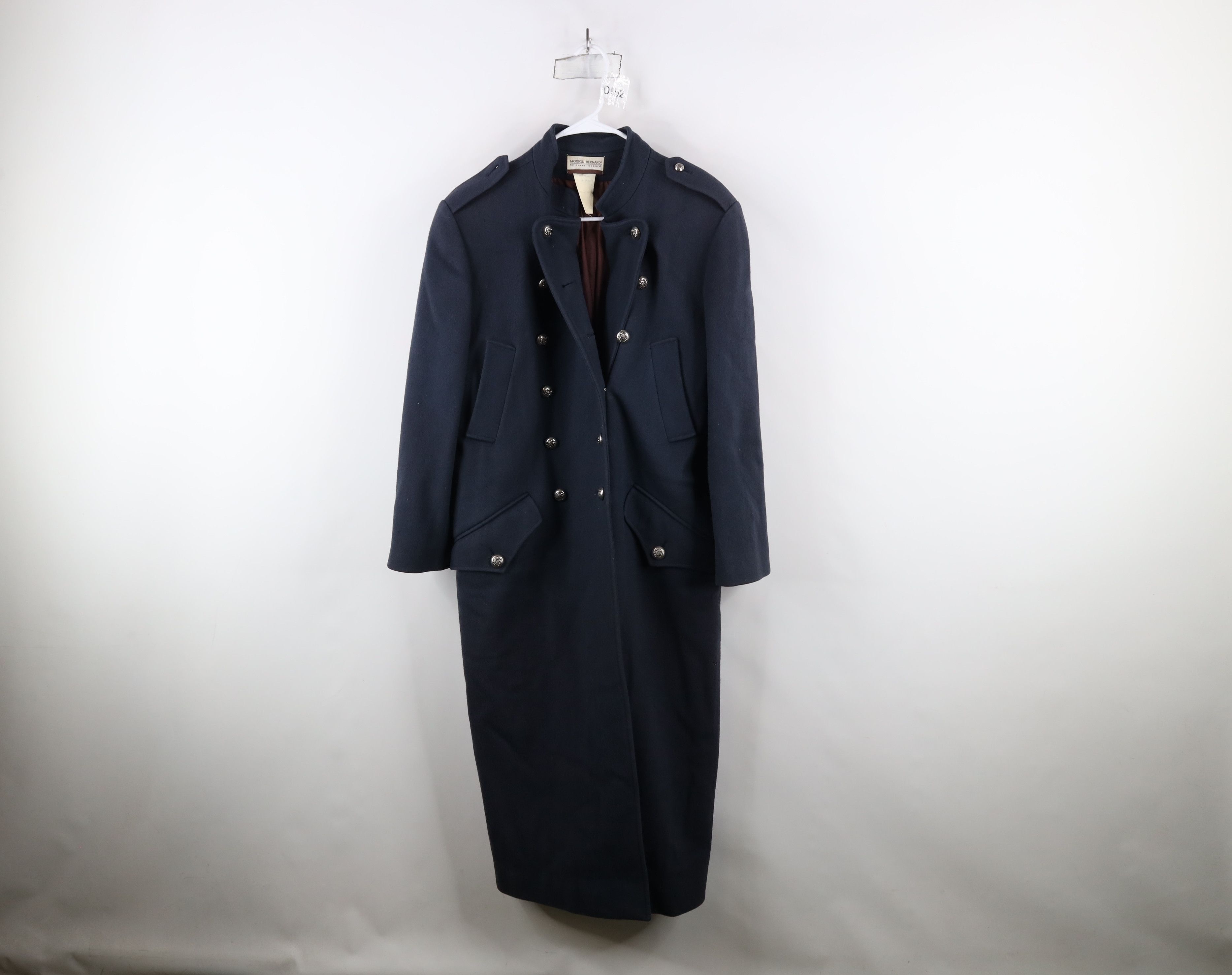 Vintage Vintage 90s Streetwear Military Style Wool Trench Coat USA Size XL / US 12-14 / IT 48-50 - 1 Thumbnail
