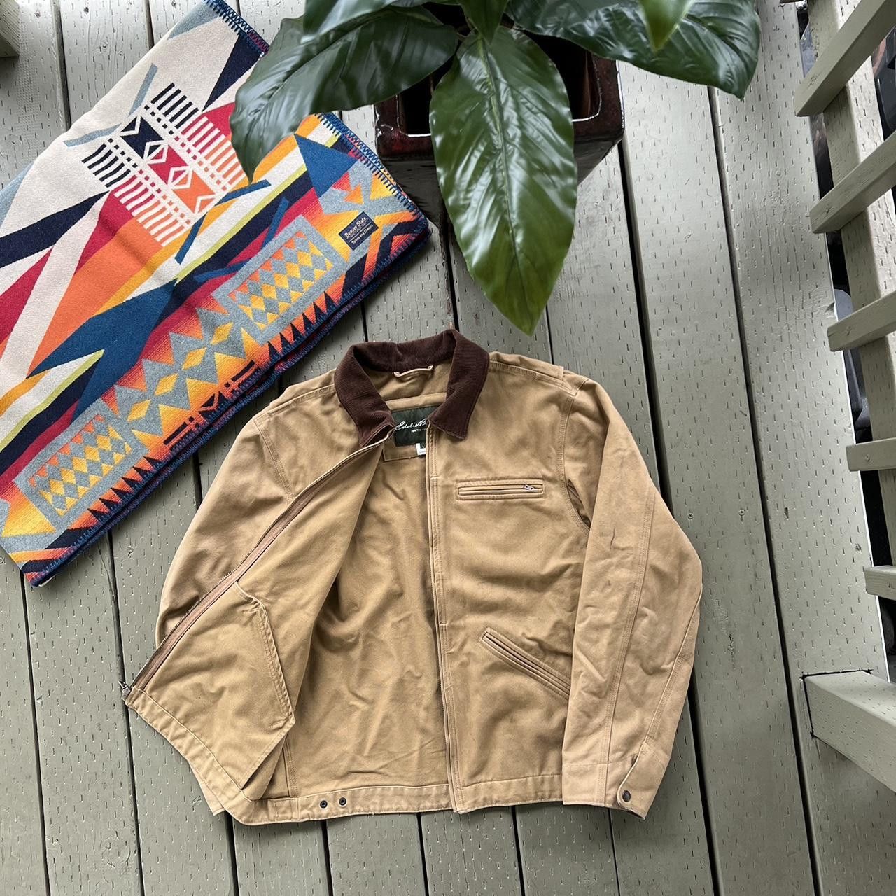 Eddie Bauer × Vintage Carhartt Detroit Style Eddie Bauer Boxy Canvas Work Jacket Size US L / EU 52-54 / 3 - 2 Thumbnail