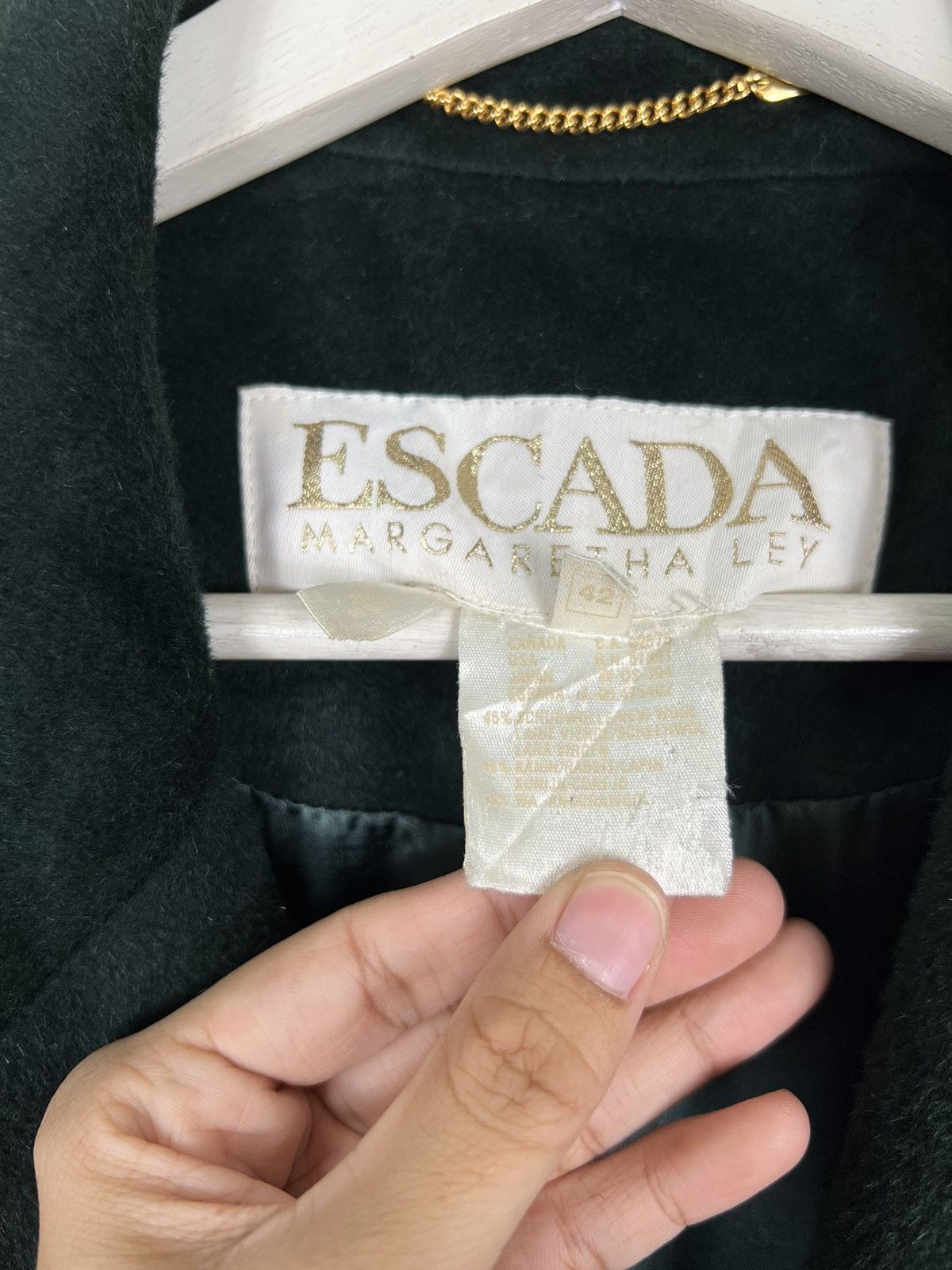 Escada 🔥 ESCADA OVERCOAT Size US S / EU 44-46 / 1 - 13 Thumbnail