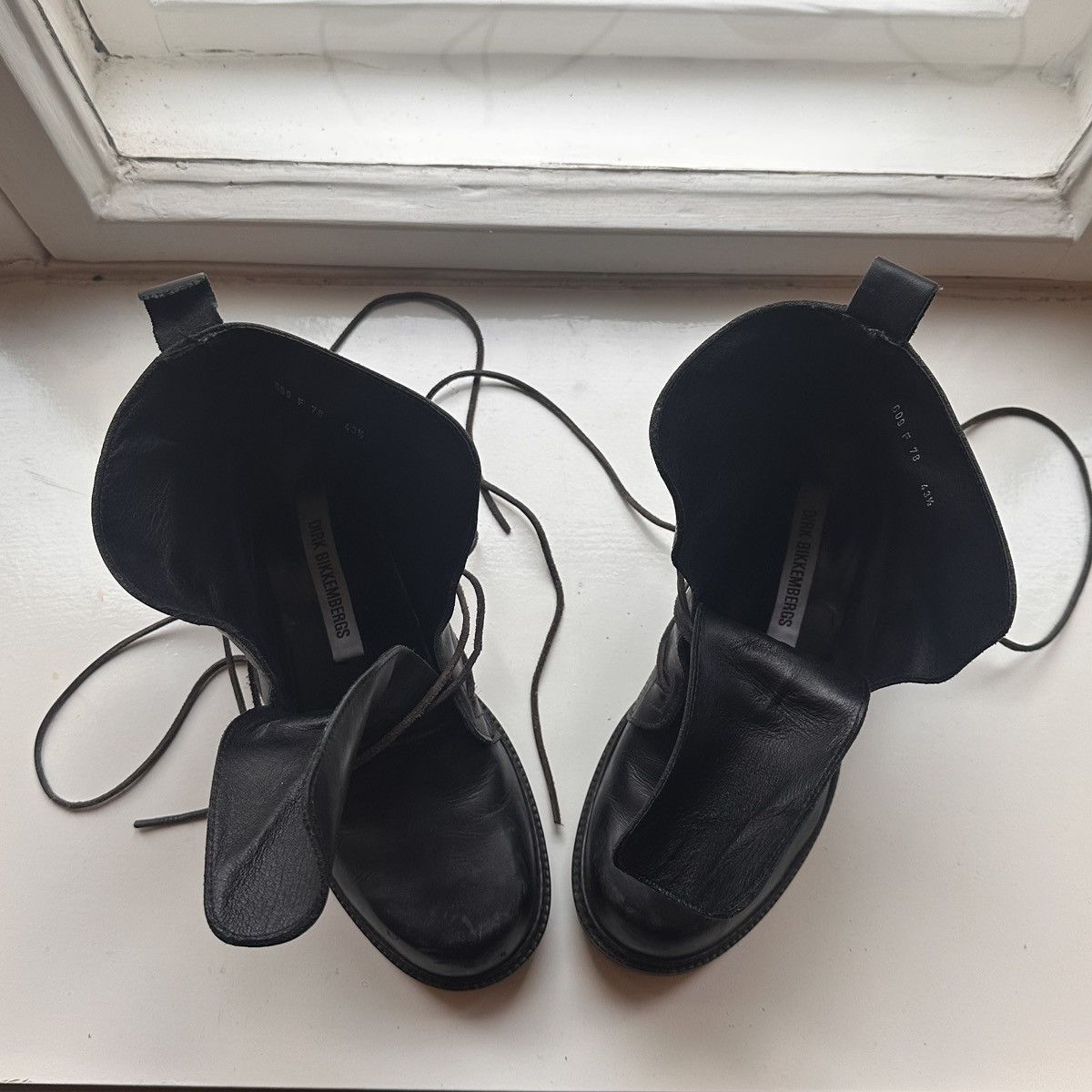 Dirk Bikkembergs Dirk Bikkembergs 90s lace boots Size US 10 / EU 43 - 9 Thumbnail