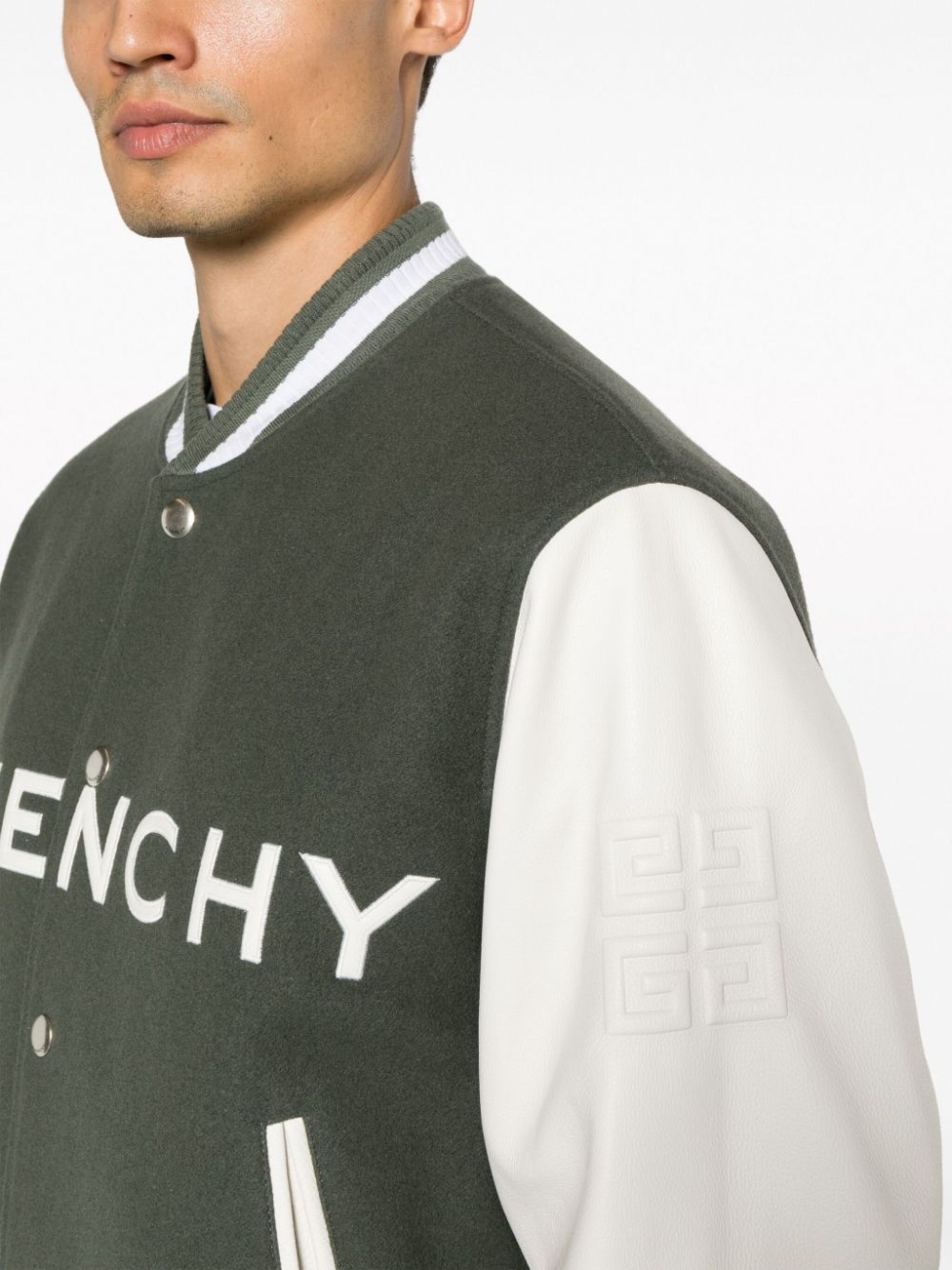 Givenchy o1srvl11e1124 Jacket in Olive Size US L / EU 52-54 / 3 - 5 Thumbnail