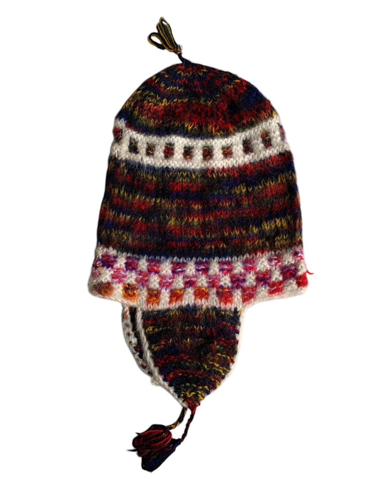 Japanese Brand × Kapital × Vintage Knitted Crochet Hippies Style Winter Sessions Beanie hats Size ONE SIZE - 8 Thumbnail