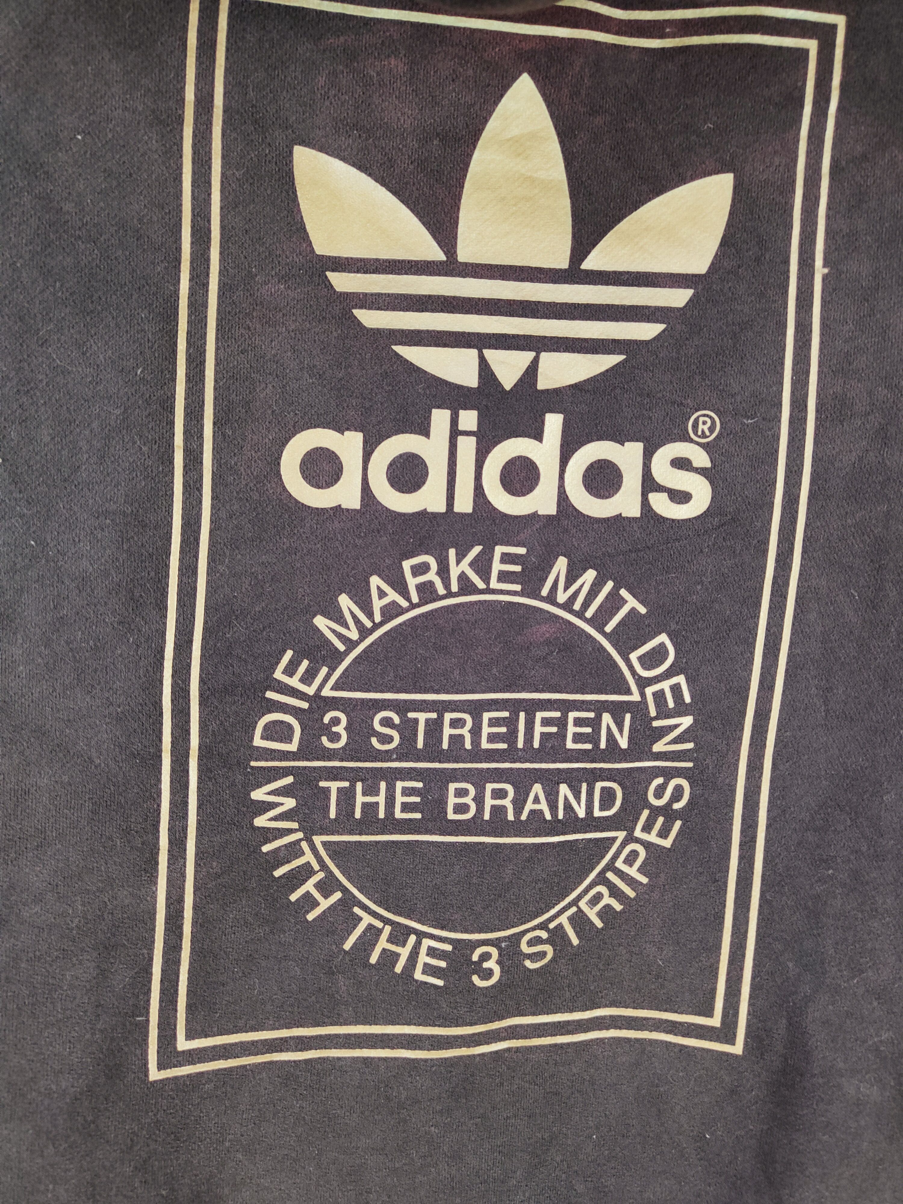 Adidas DL Adidas vintage Black Faded Hoodie Sweatshirts #W252 Size US XS / EU 42 / 0 - 10 Thumbnail