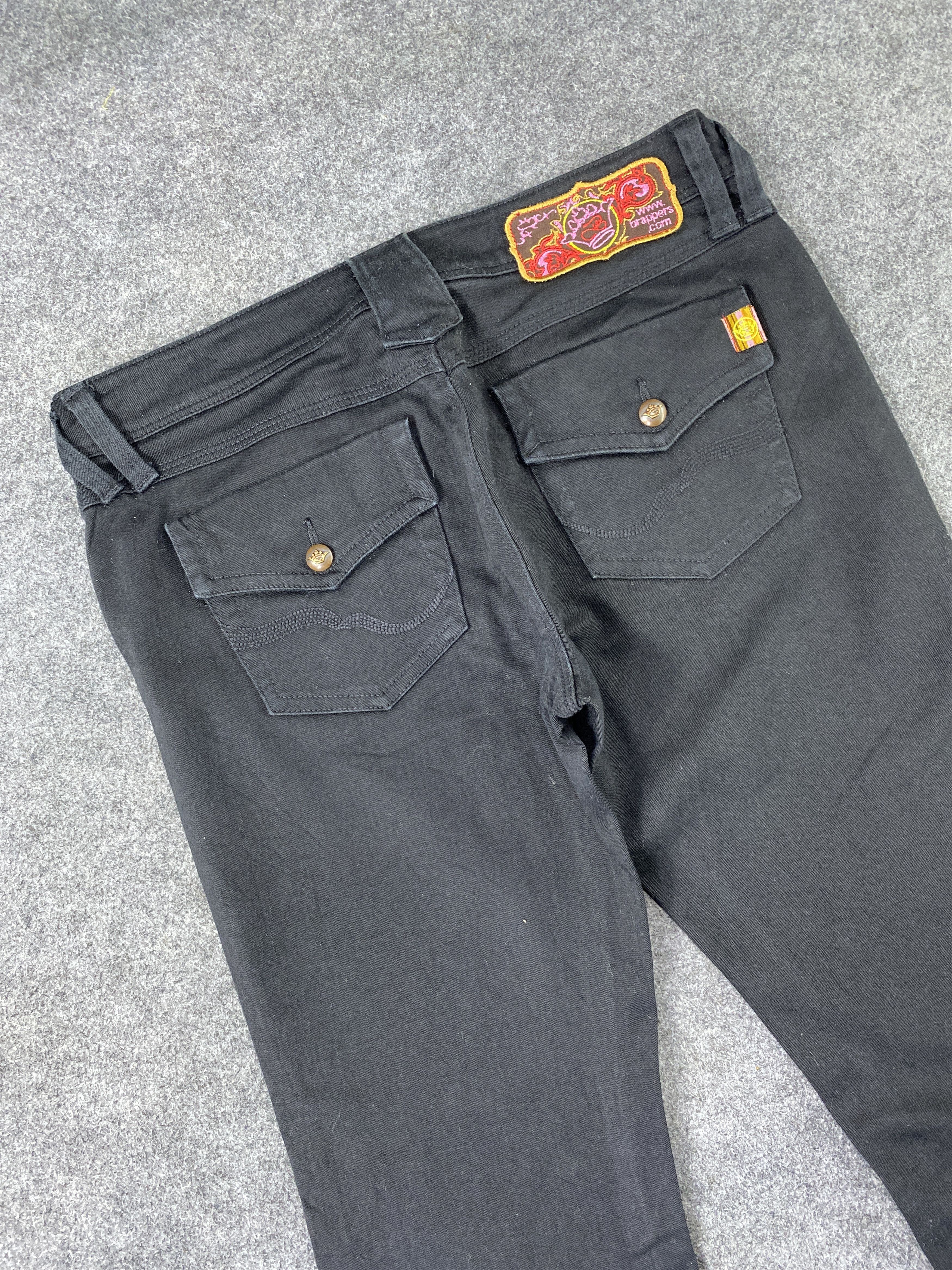 Japanese Brand Japanese Brand Brappers Bootcut Black Jeans - J1099 Size 29" - 6 Thumbnail