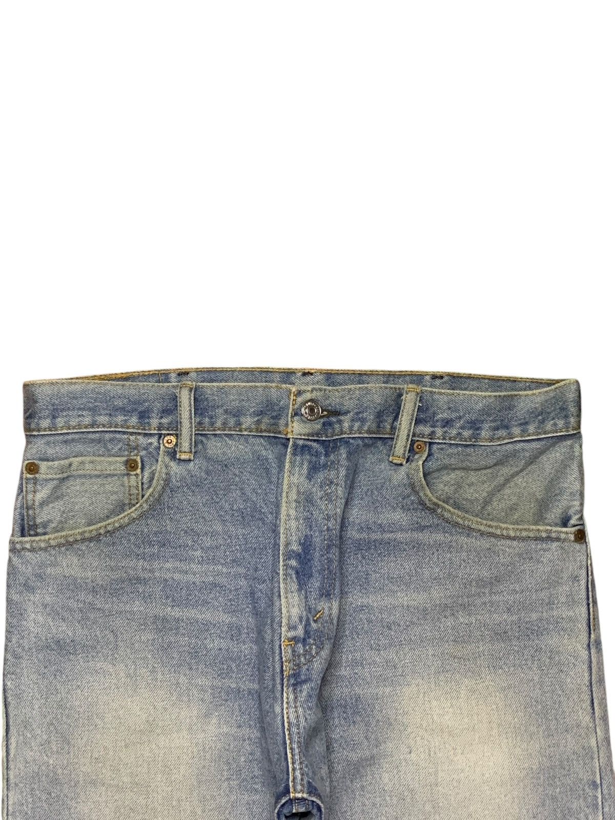 Levi's Vintage 90s Levis 517 Bootcut Blue Denim Style Jeans Size US 35 - 4 Thumbnail