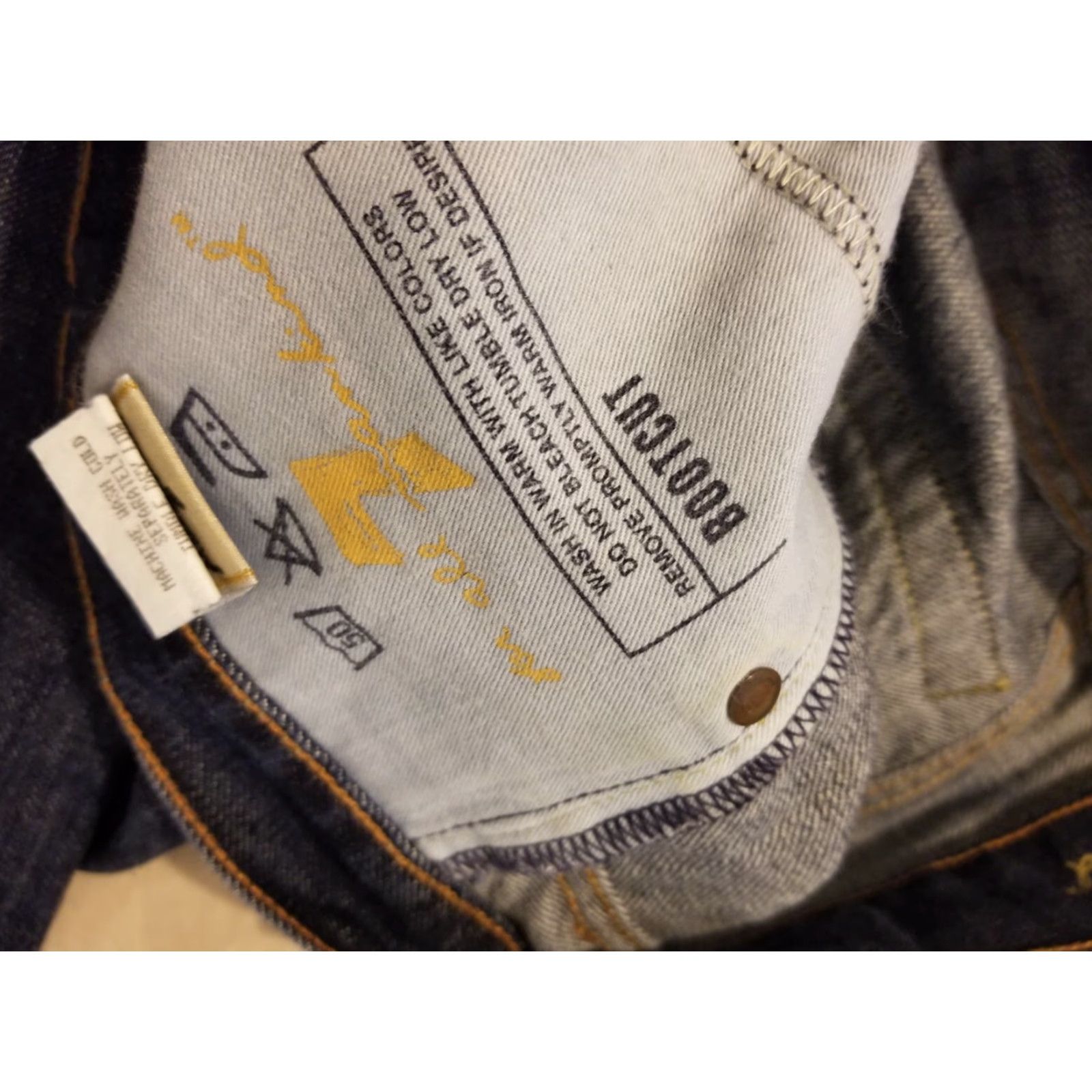 7 For All Mankind Womens 7 For All Mankind Jeans Bootcut 30 Denim Blue pants Size 30 Womens Size 30" / US 8 / IT 44 - 7 Thumbnail