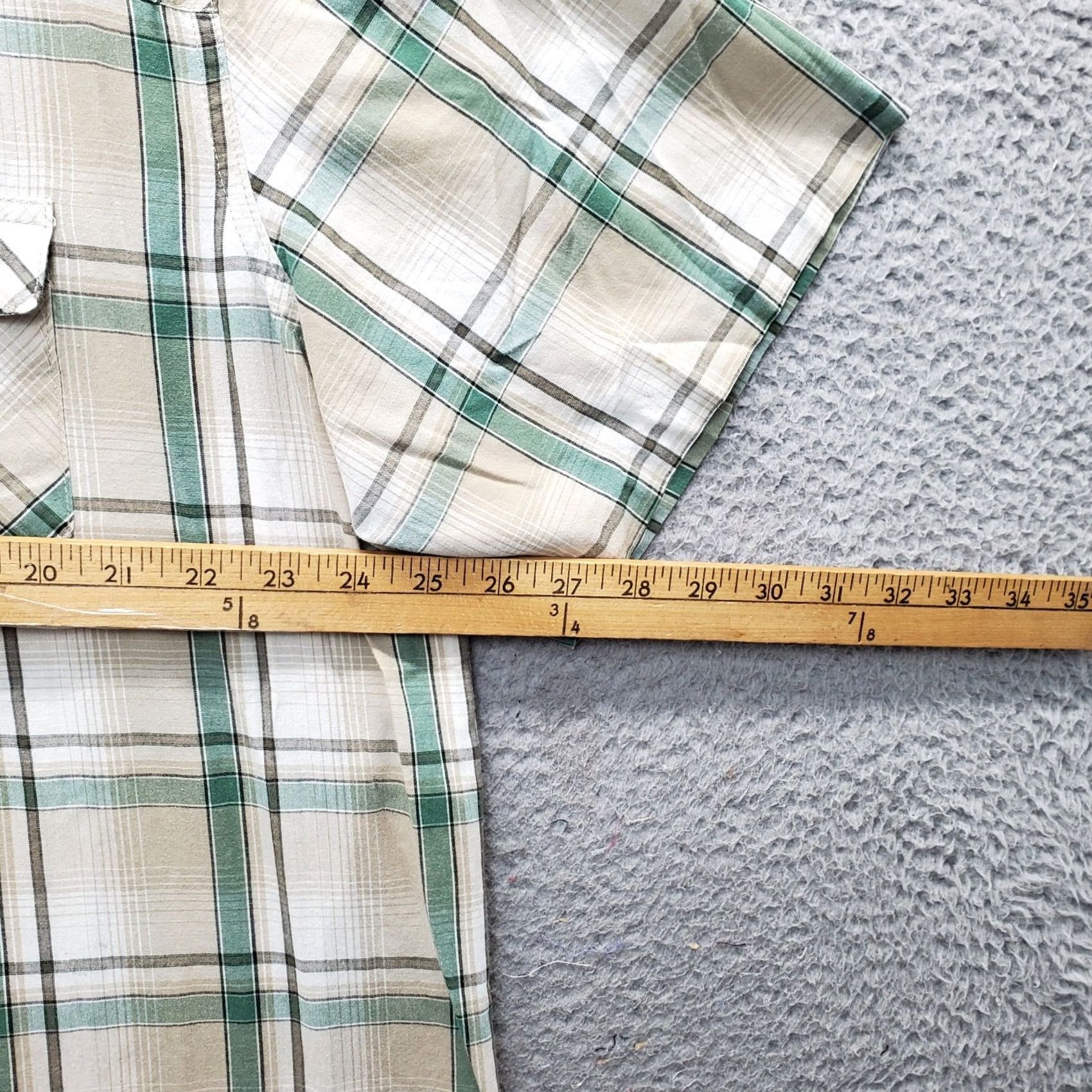 Wrangler Wrangler Country Music Shirt Mens 2XLT Multi Plaid Snap Front Size US XXL / EU 58 / 5 - 4 Thumbnail