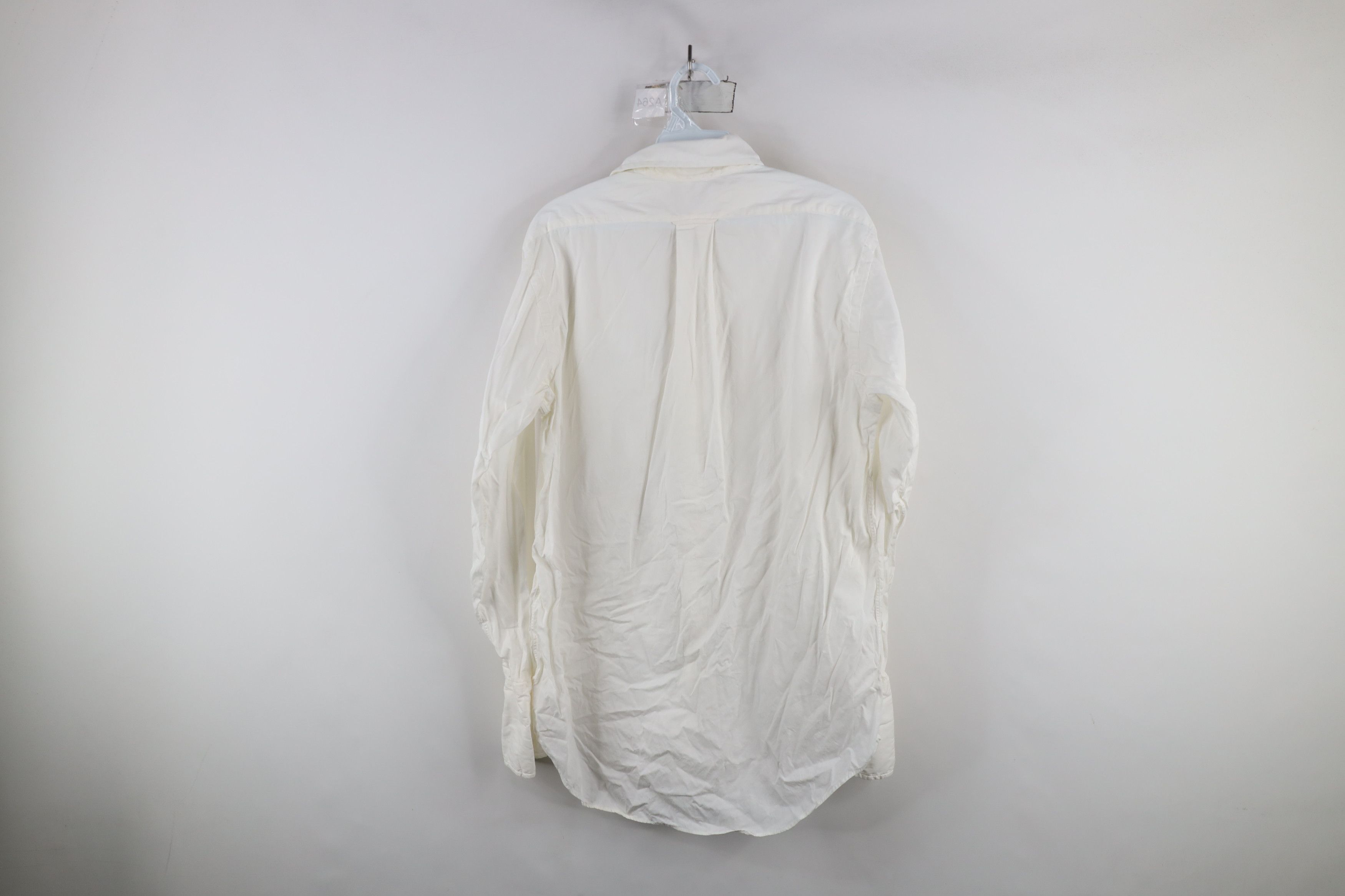 Vintage Vintage 50s 60s Streetwear Cotton Button Shirt White USA Size US M / EU 48-50 / 2 - 12 Thumbnail