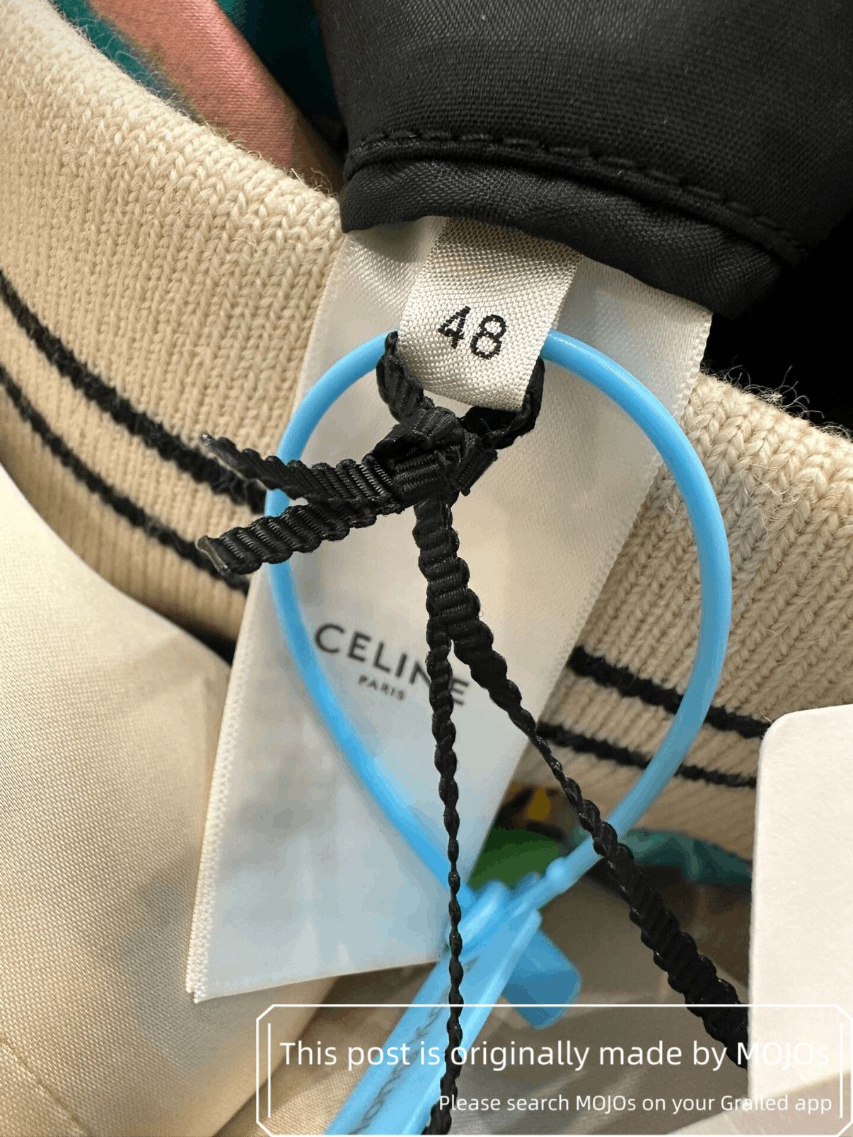 Celine Sz 48 Celine 21SS Beach Satin Jacket mojos15566 Size US M / EU 48-50 / 2 - 3 Thumbnail