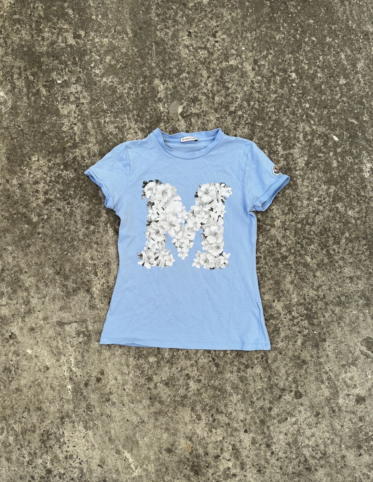 Moncler Moncler Luxury T-shirt M Logo Streetwear Women XS Rae Size XS / US 0-2 / IT 36-38 - 1 Thumbnail