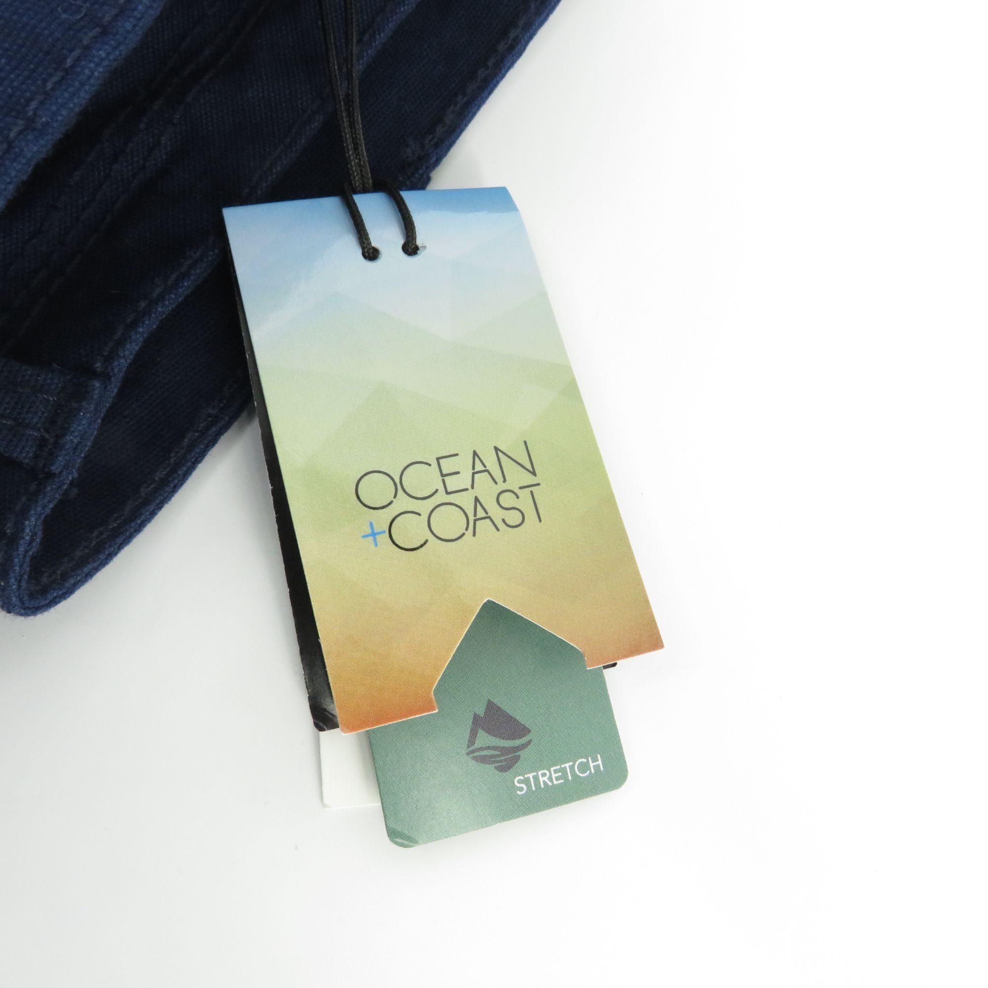 Other Ocean + Coast Mens Stretch Navy Blue Casual Pants Size 29 NW Size US 29 - 3 Thumbnail