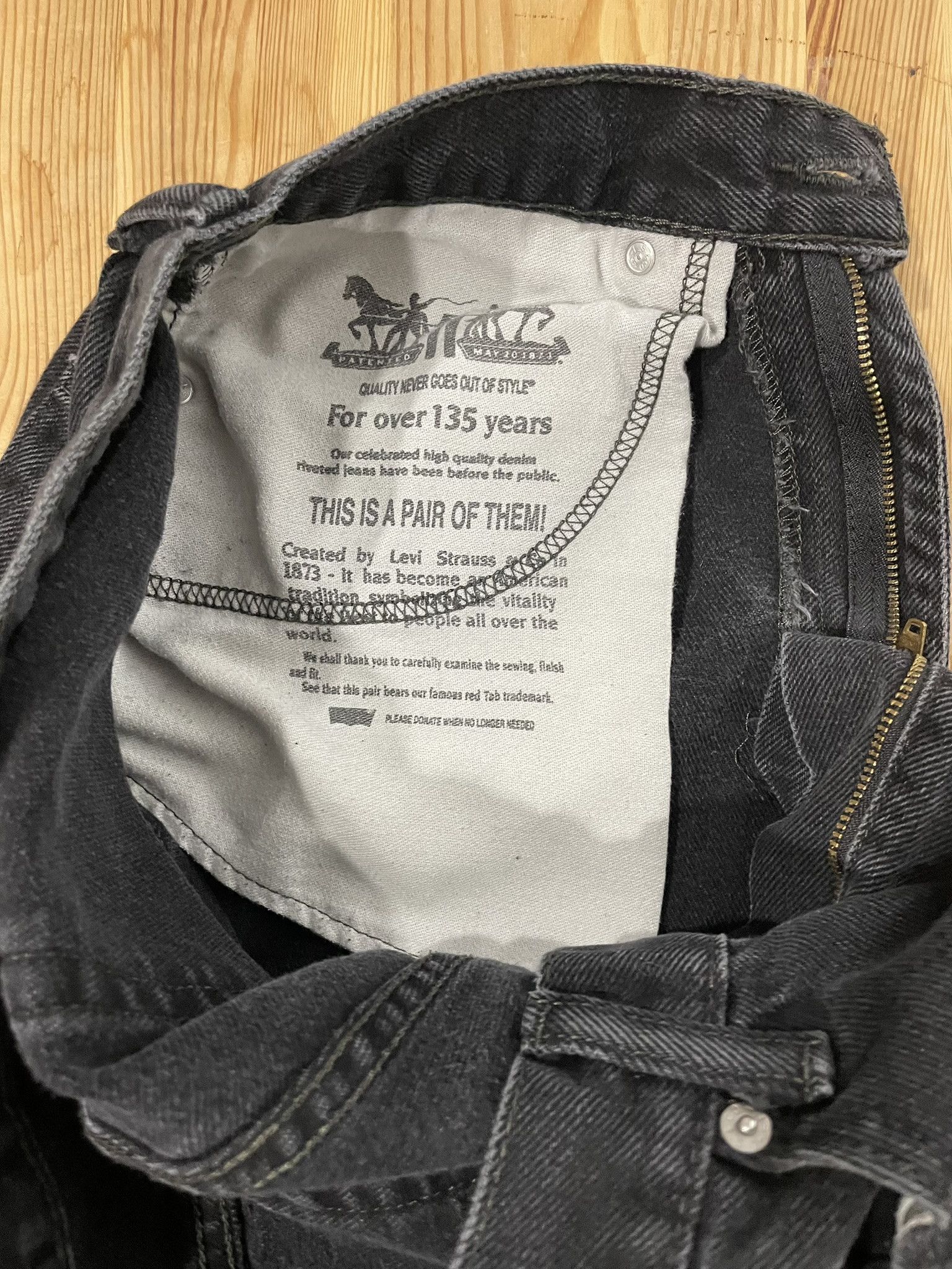 Levi's Levis 505s Size US 32 / EU 48 - 4 Thumbnail