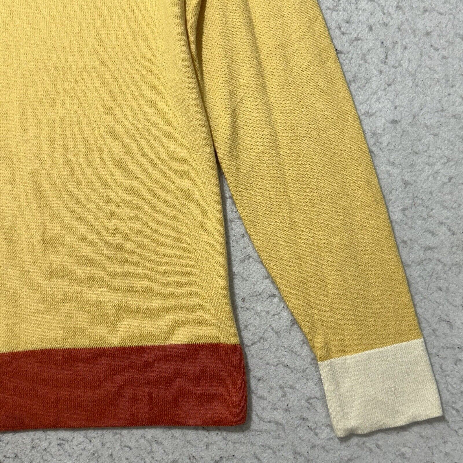 Other Talbots Petite MP Yellow Crewneck Pullover Sweater Angora Size M / US 6-8 / IT 42-44 - 6 Thumbnail
